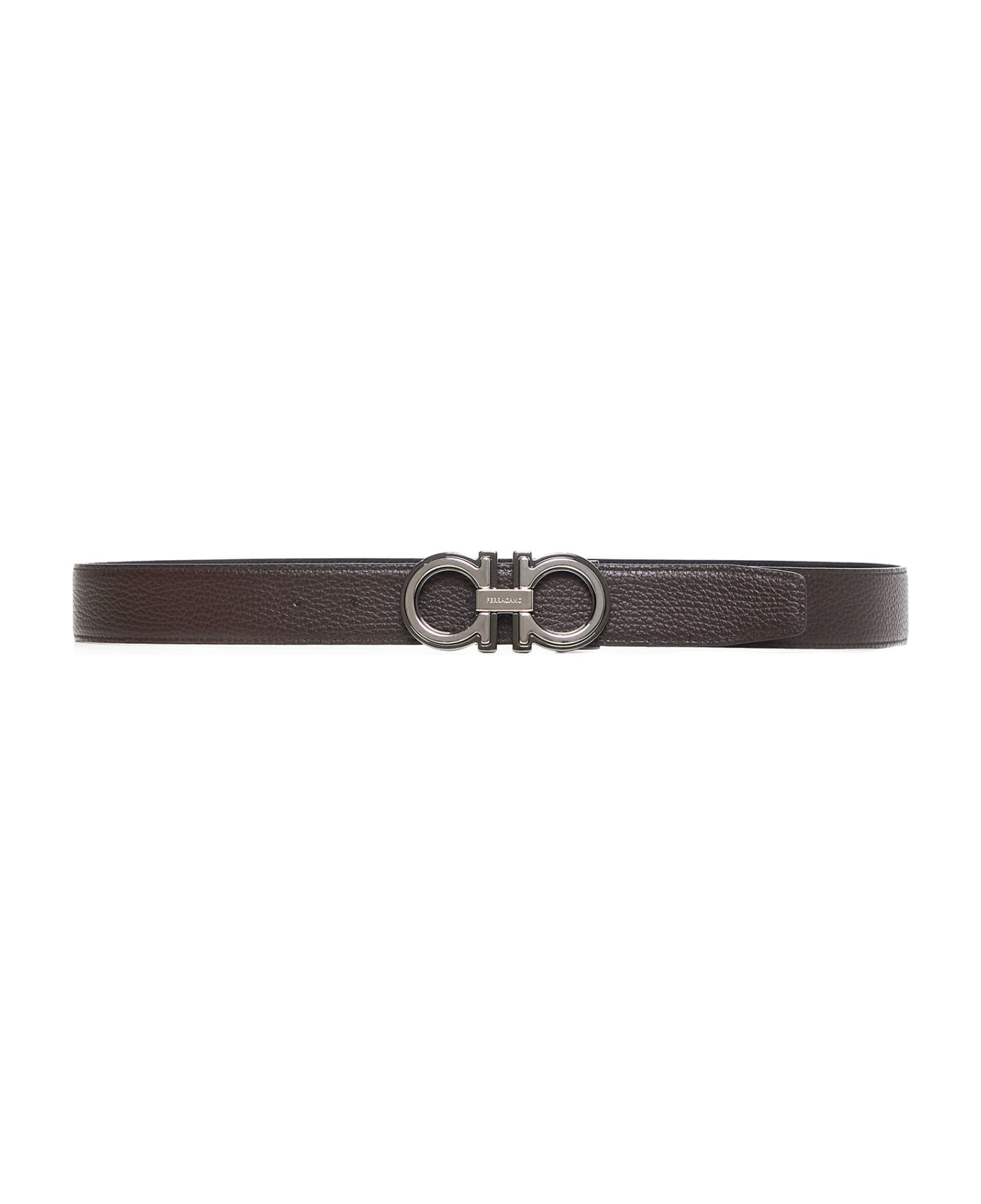 Ferragamo Belt - Nero || hickory