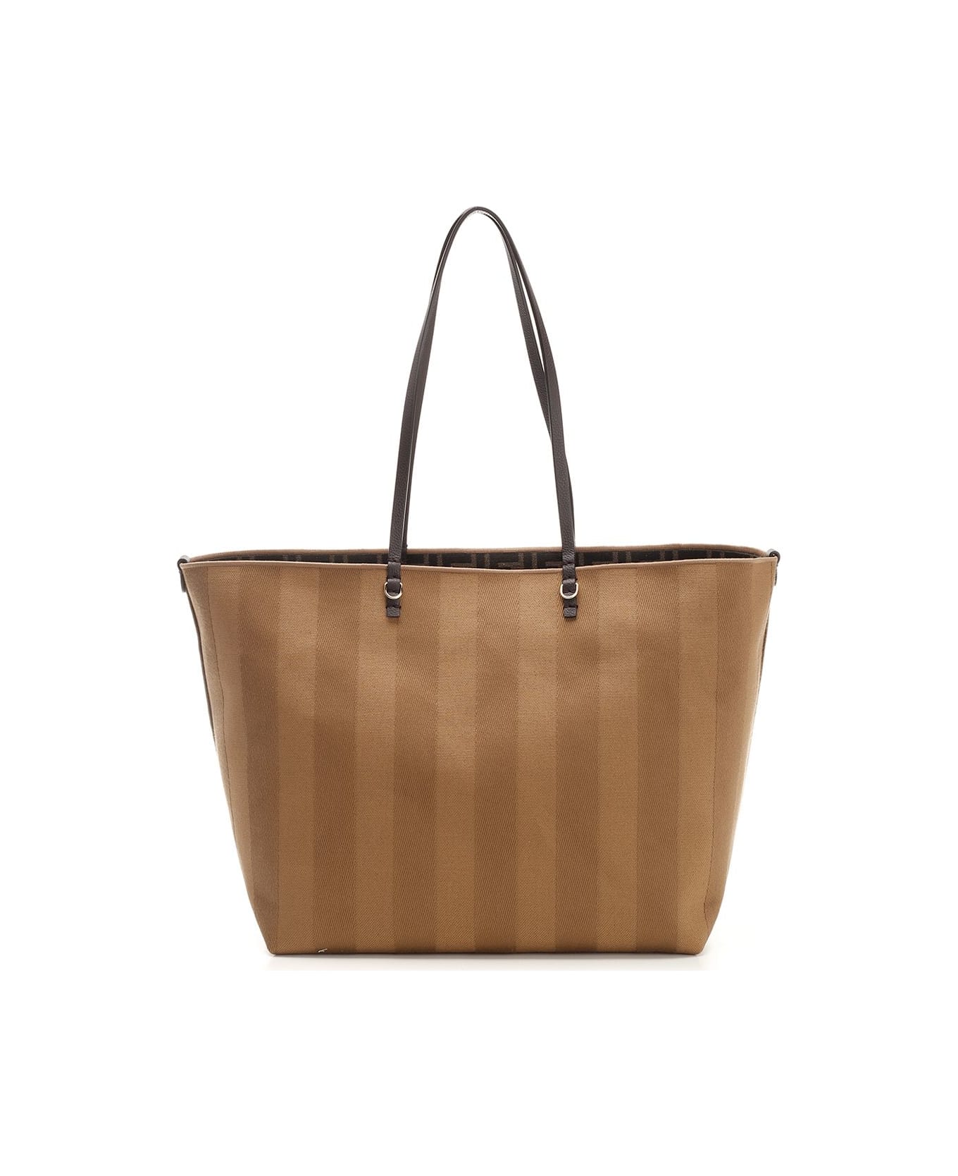 Fendi "roll" Large Tote Bag - Beige