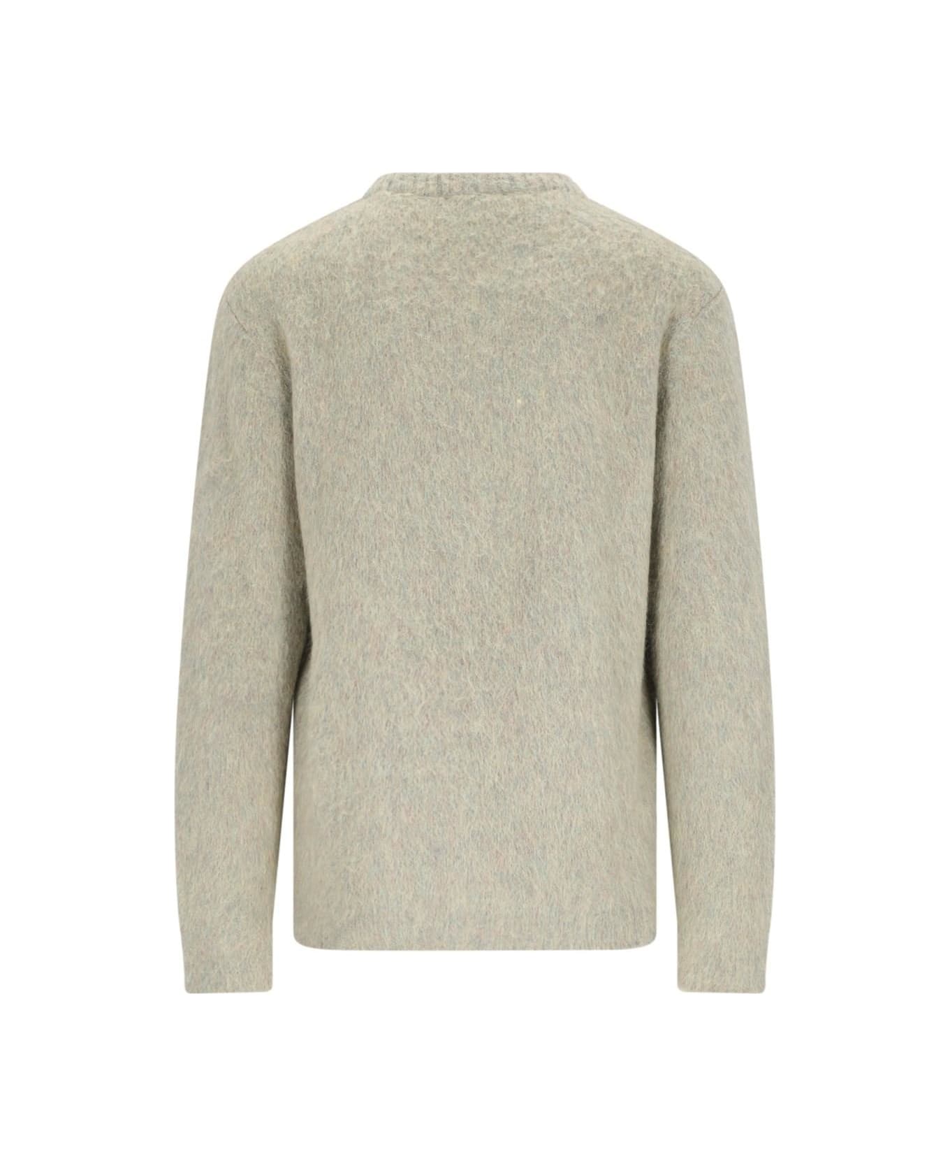 Lemaire Brushed Sweater - NEUTRALS