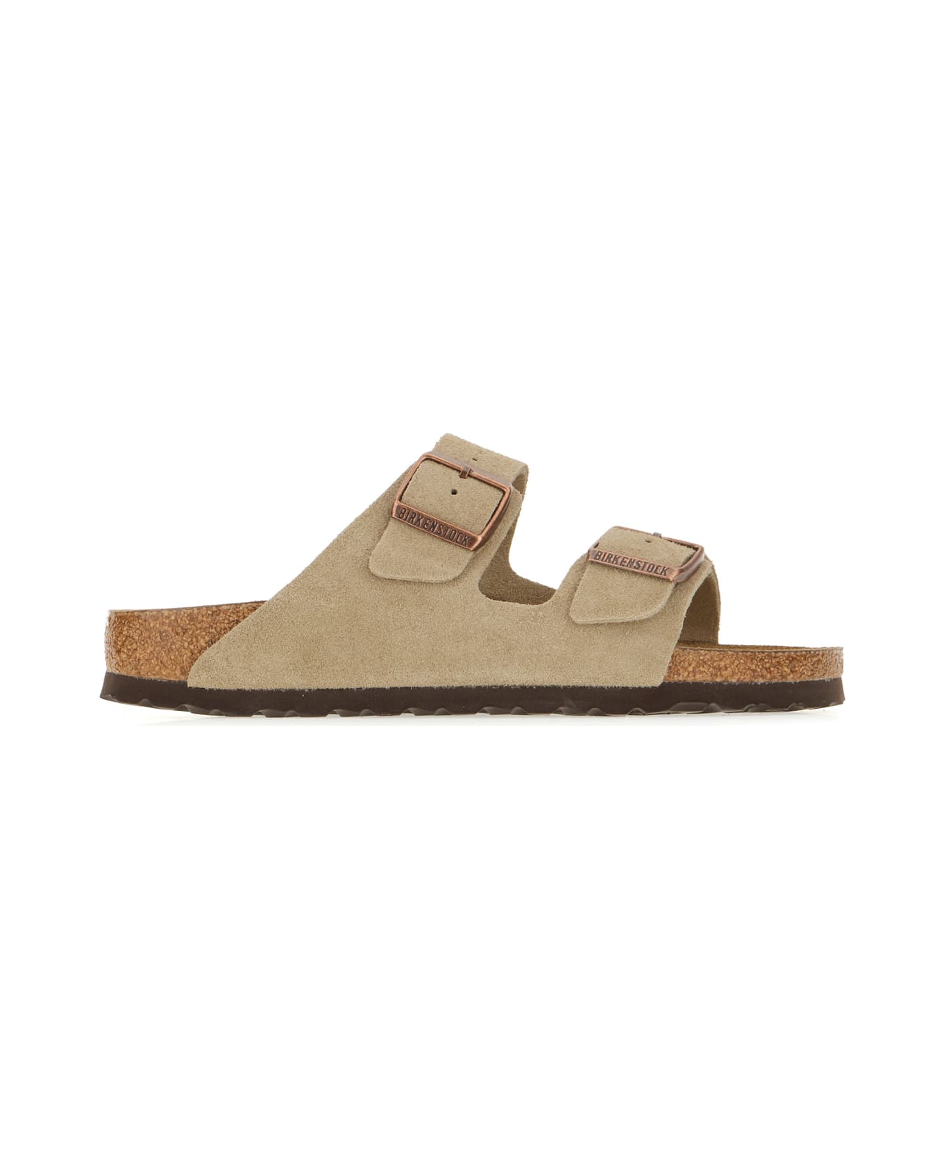 Birkenstock Sand Suede Arizona Sandals - TAUPE