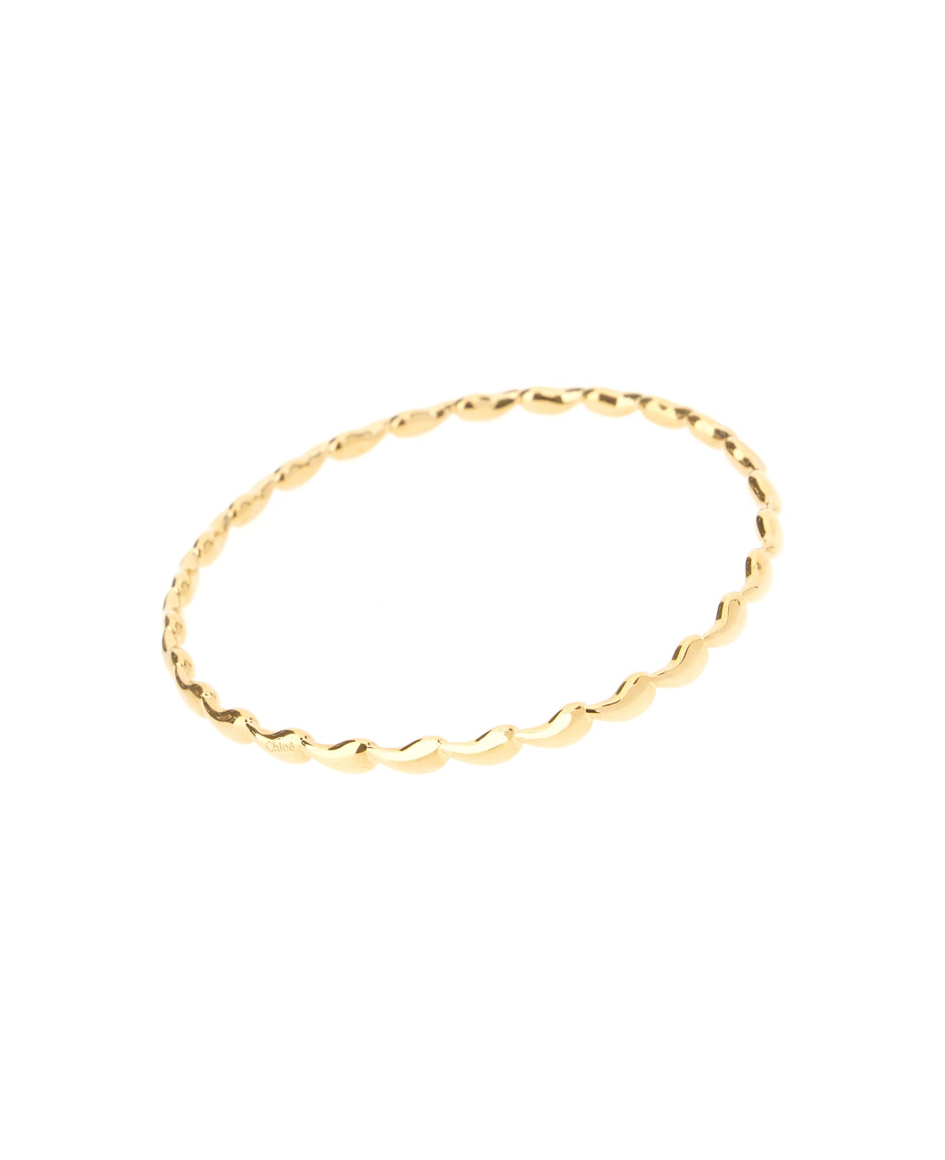 Chloé Gold Metal Bracelets - VINTAGE GOLD
