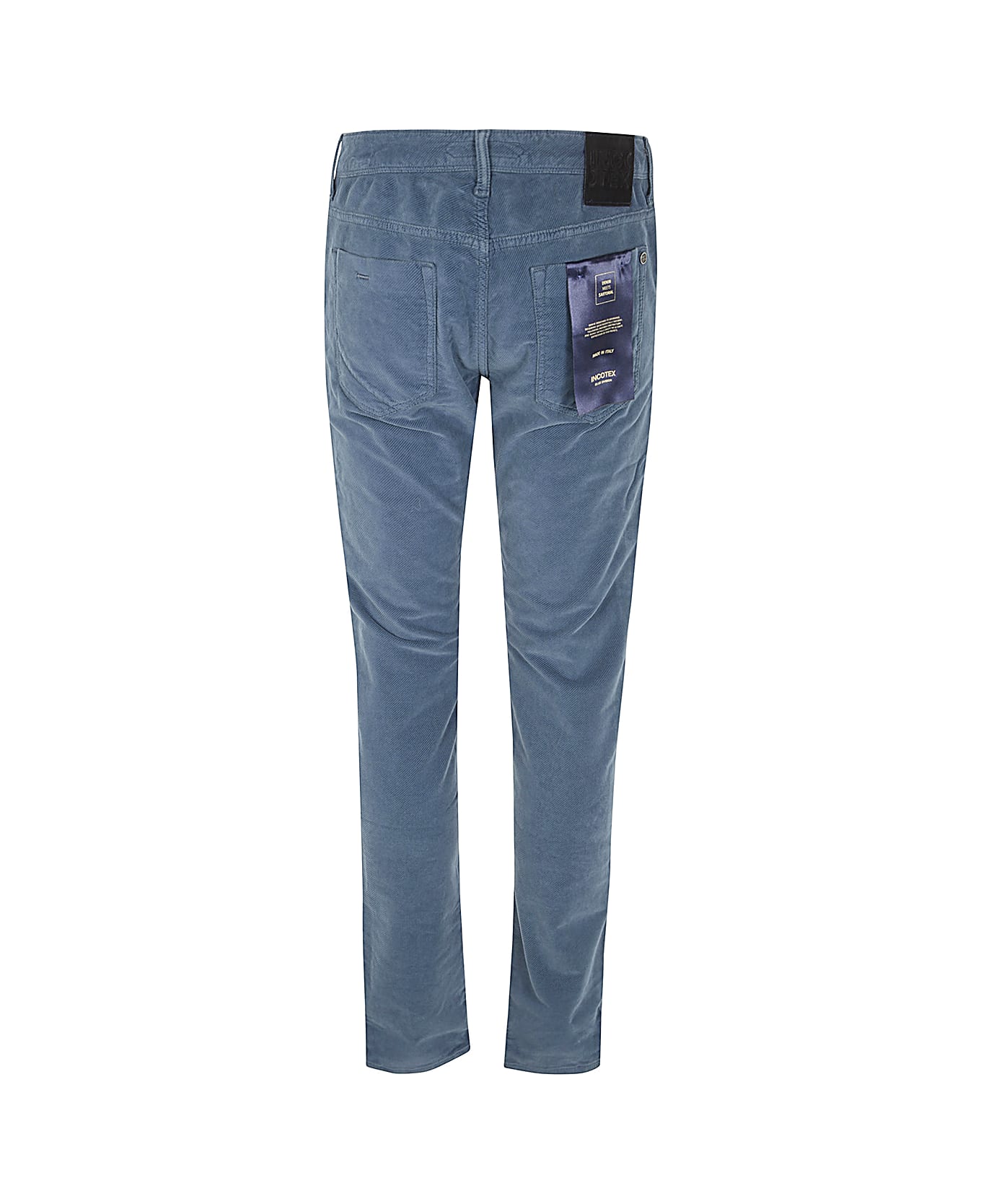 Incotex 5 Pocket Stretch Vintage - Avio