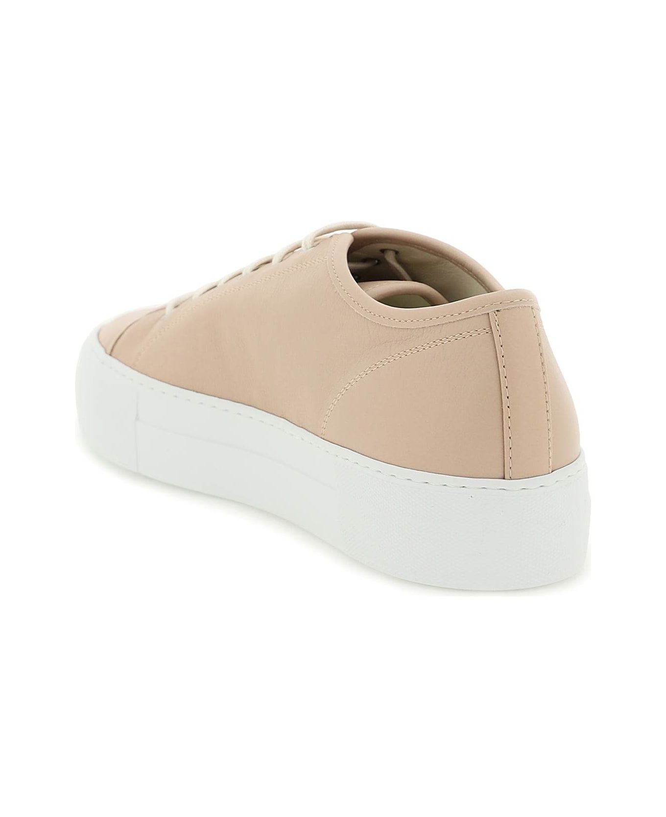 Common Projects Leather Tournament Low Super Sneakers - NUDE (Pink)