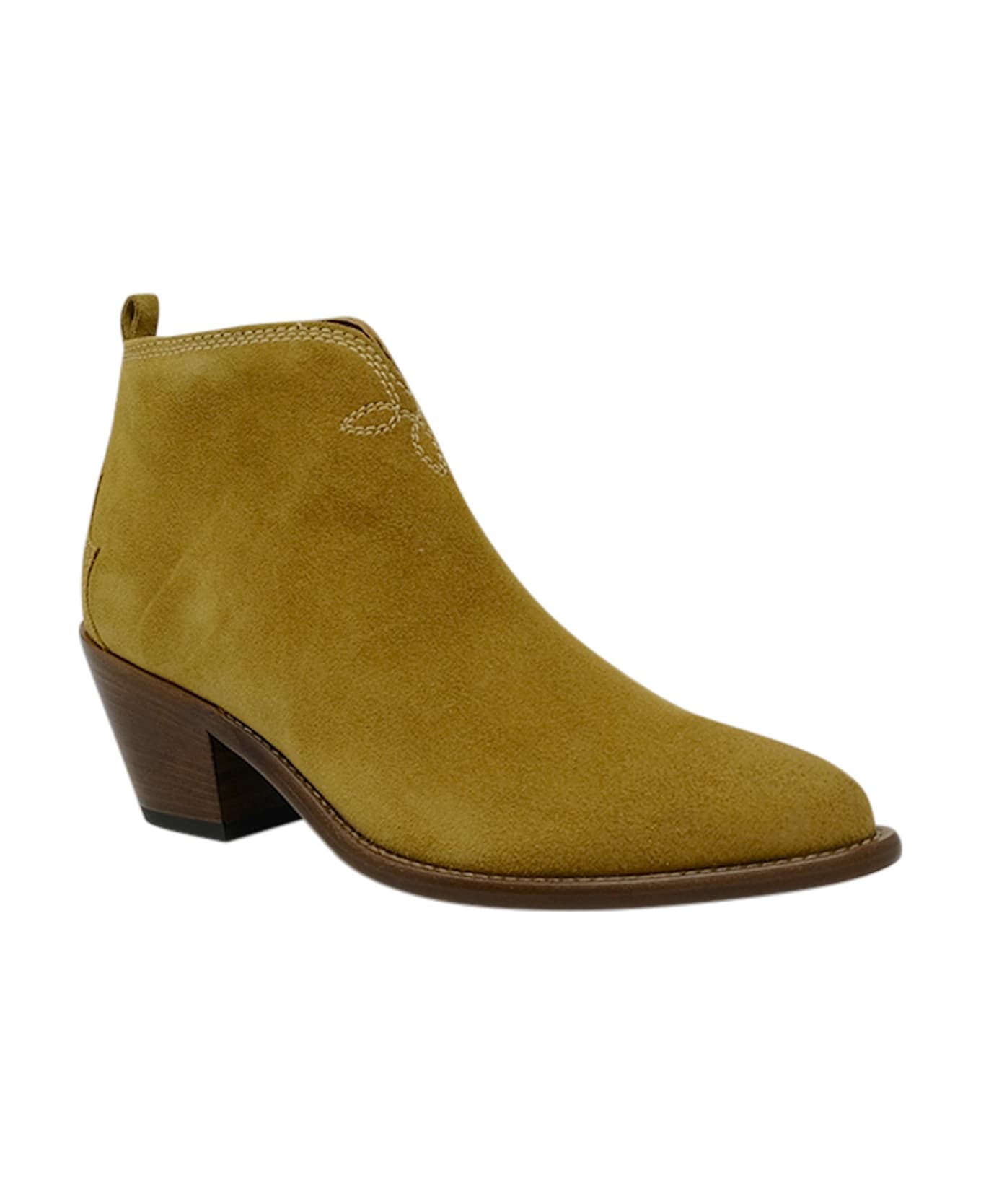 Sartore Suede Beige Ankle Boots ブーツ