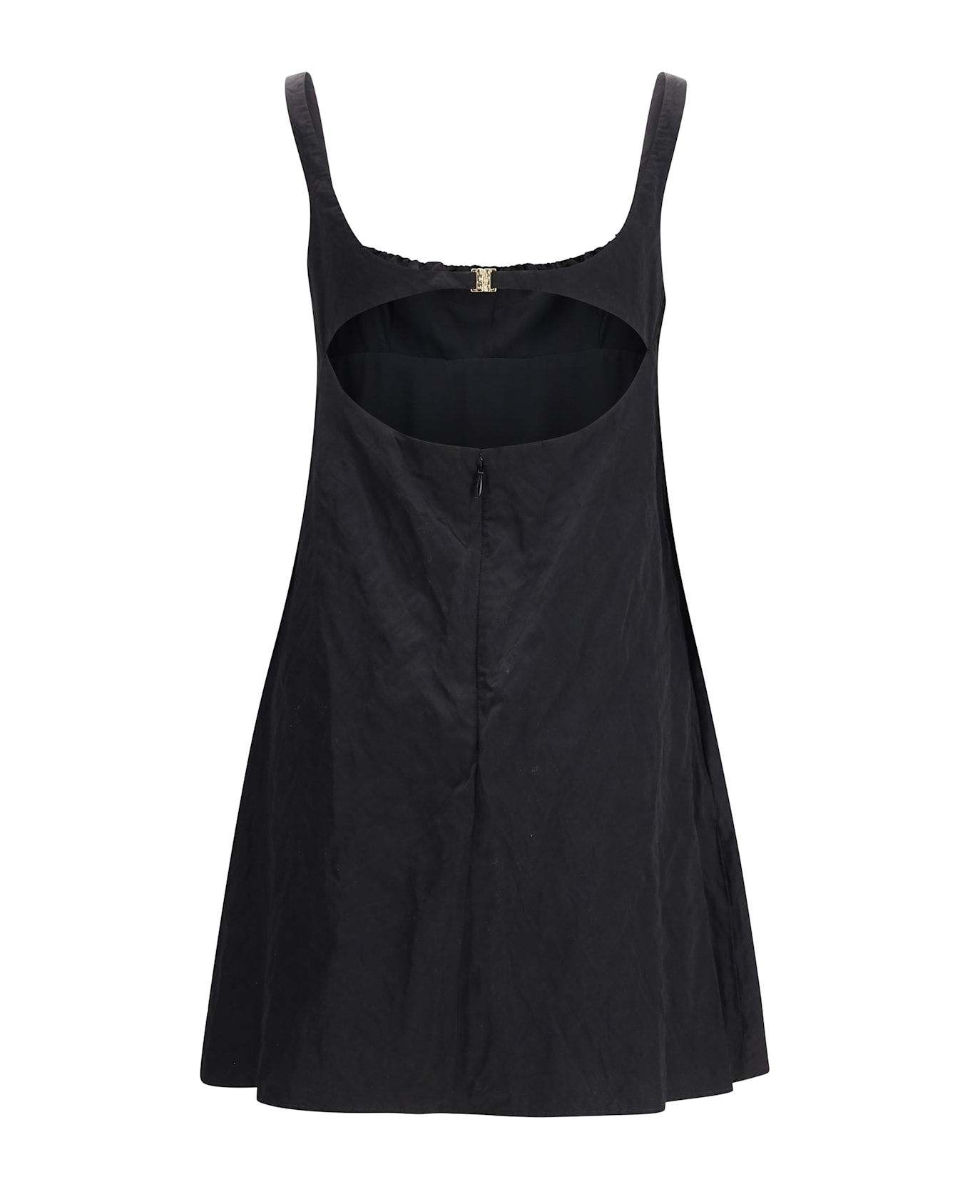 Chloé Mini Dress In Washed Technical Satin