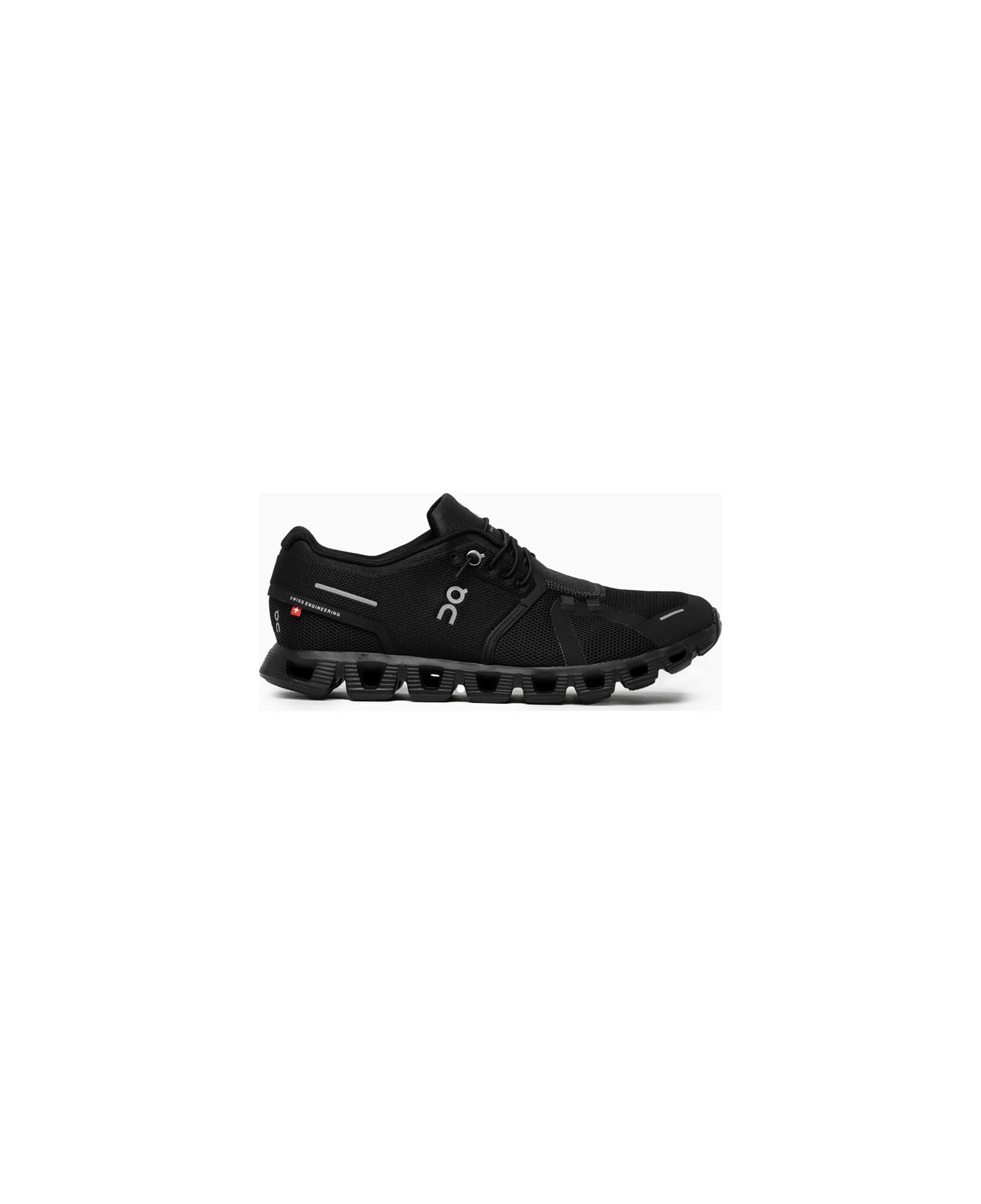 ON Cloud 5 Waterproof Sneakers 59.98842 - All Black スニーカー