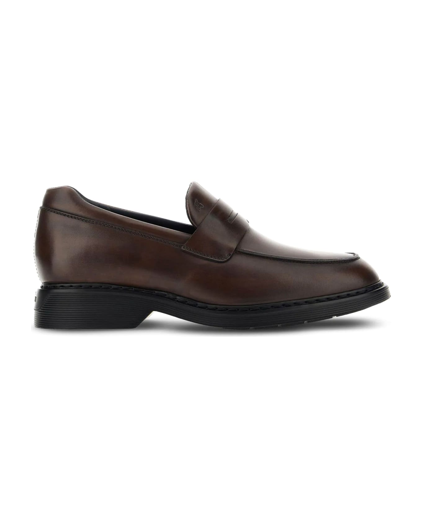 Hogan Flat Shoes Brown - Brown