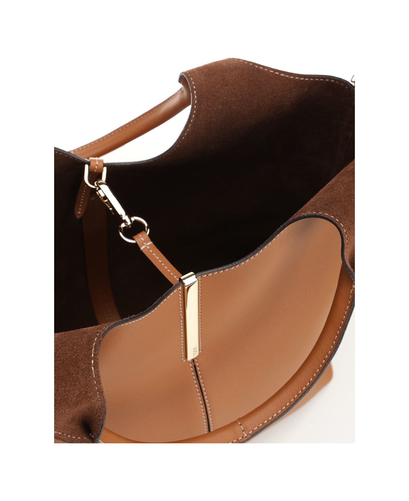 Tod
s 
ebr
 Small Shoulder Bag - BROWN