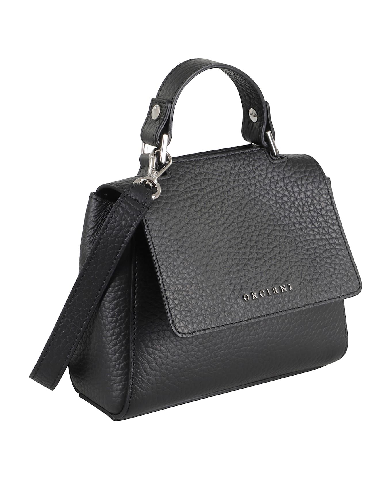 Orciani Borsa Sveva Soft Mini A Mano - Nero