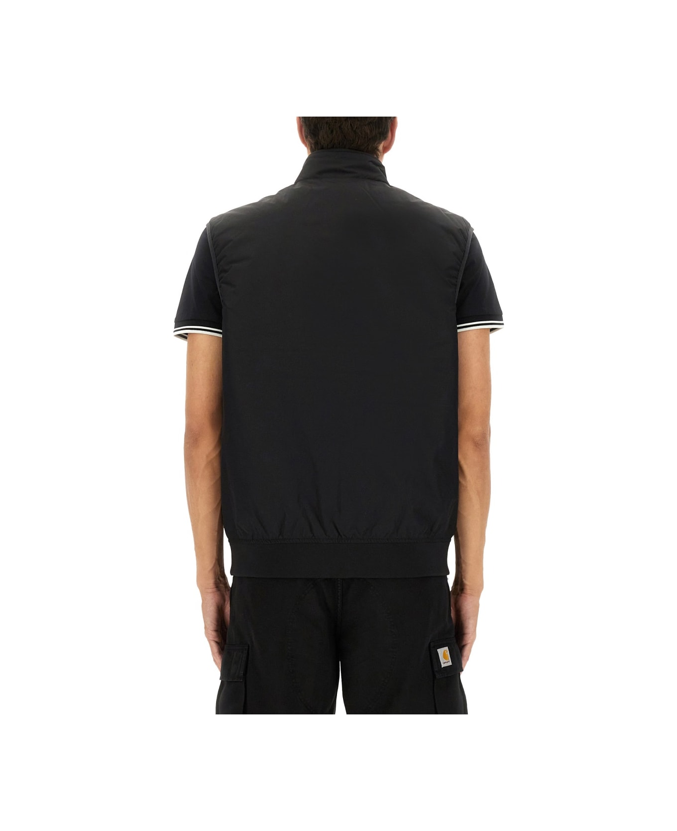 Fred Perry "brentham" Vest - BLACK