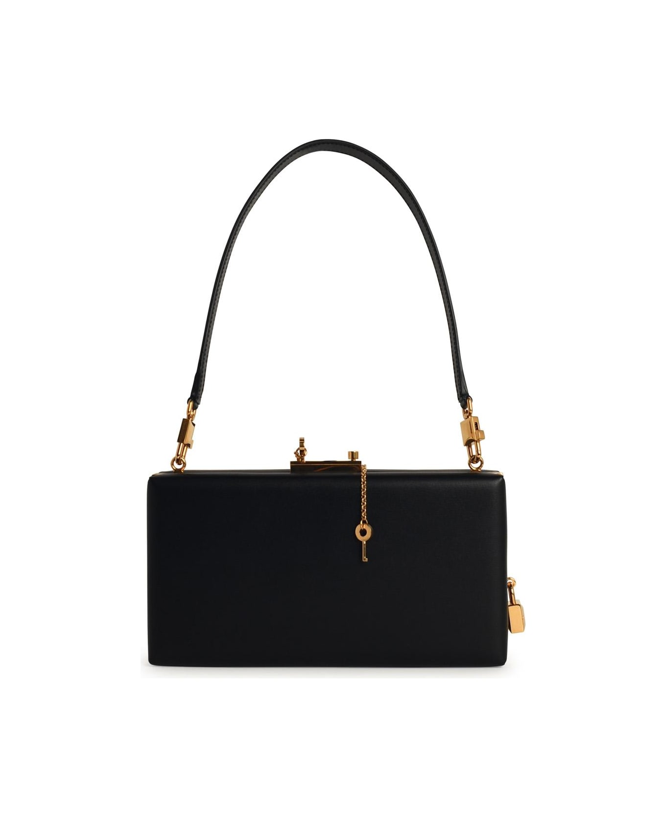 Dolce & Gabbana Black Leather Bag - Black