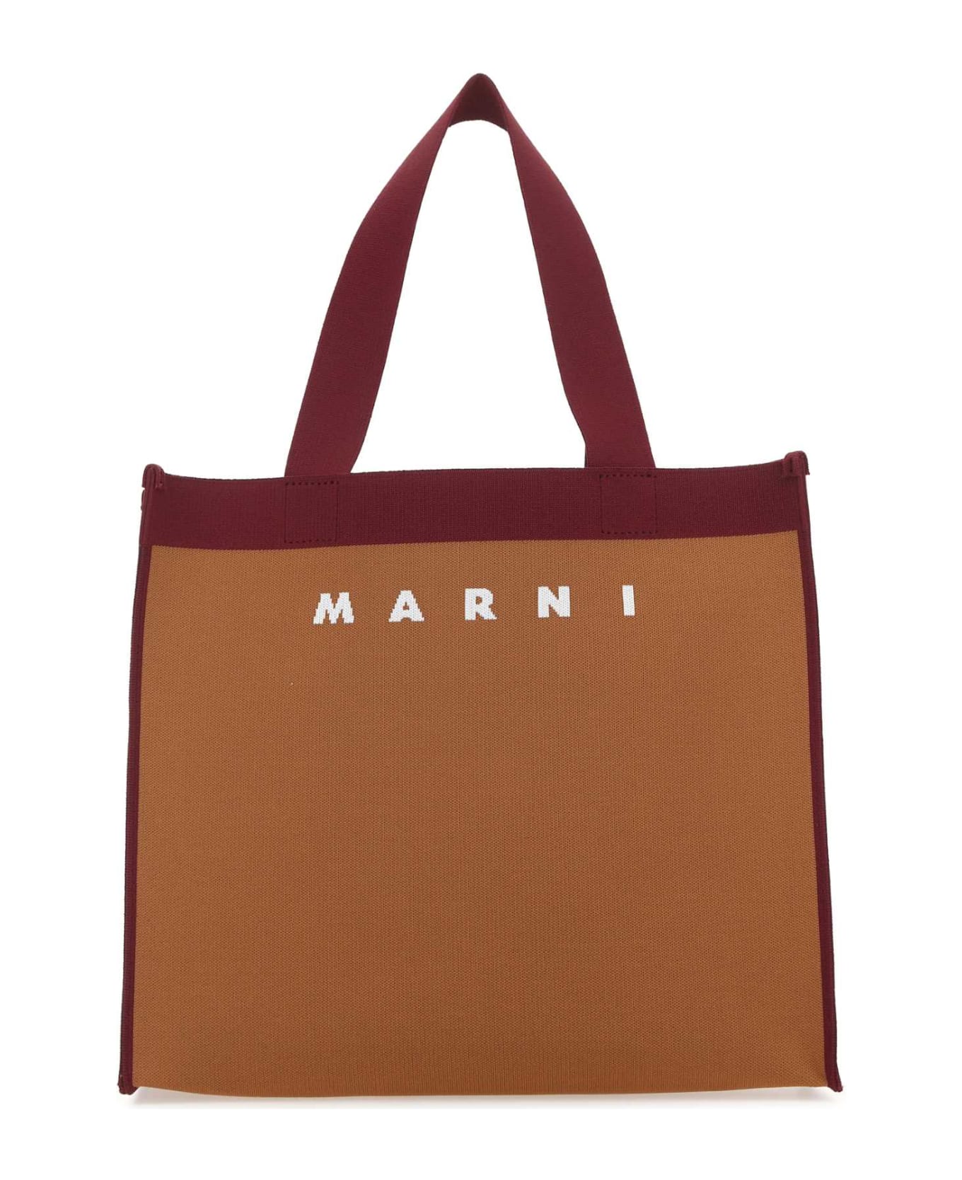 Marni Two-tone Fabric Medium Shopping Bag - ZO196