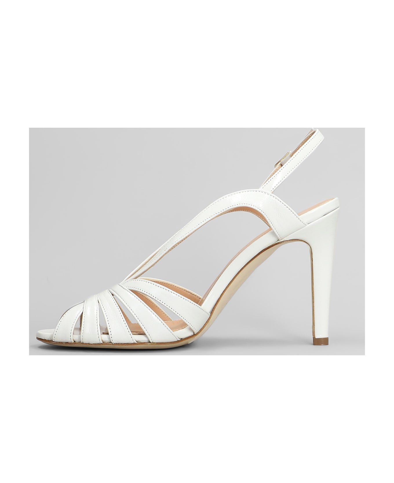 The Seller Sandals In White Leather - white