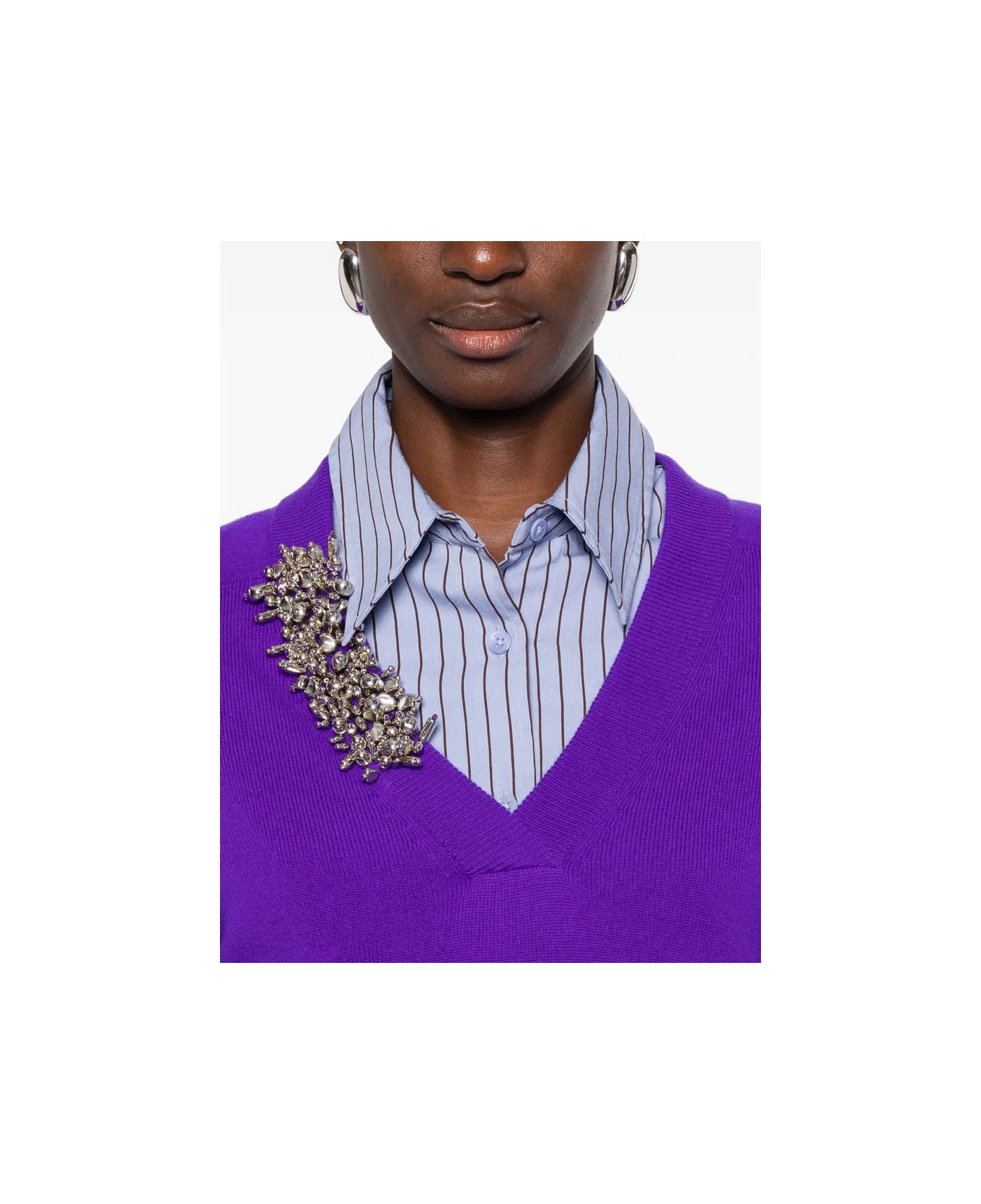 Dries Van Noten Sweater - PURPLE