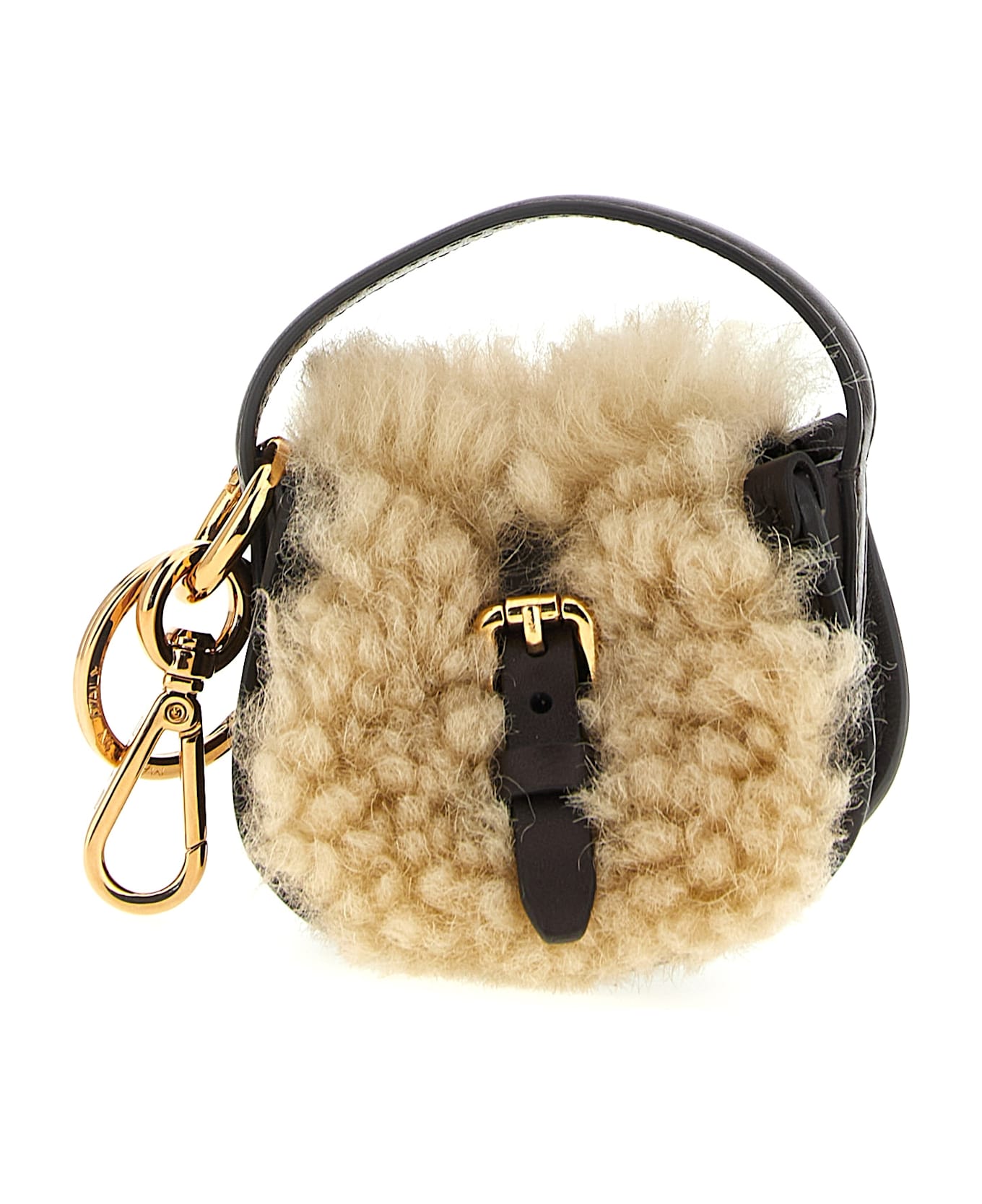 Etro Shearling Bag Cindolo - Multicolor