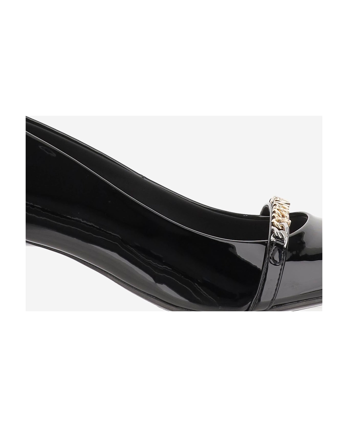 Pinko Gloria 13 Glossy Leather Pump