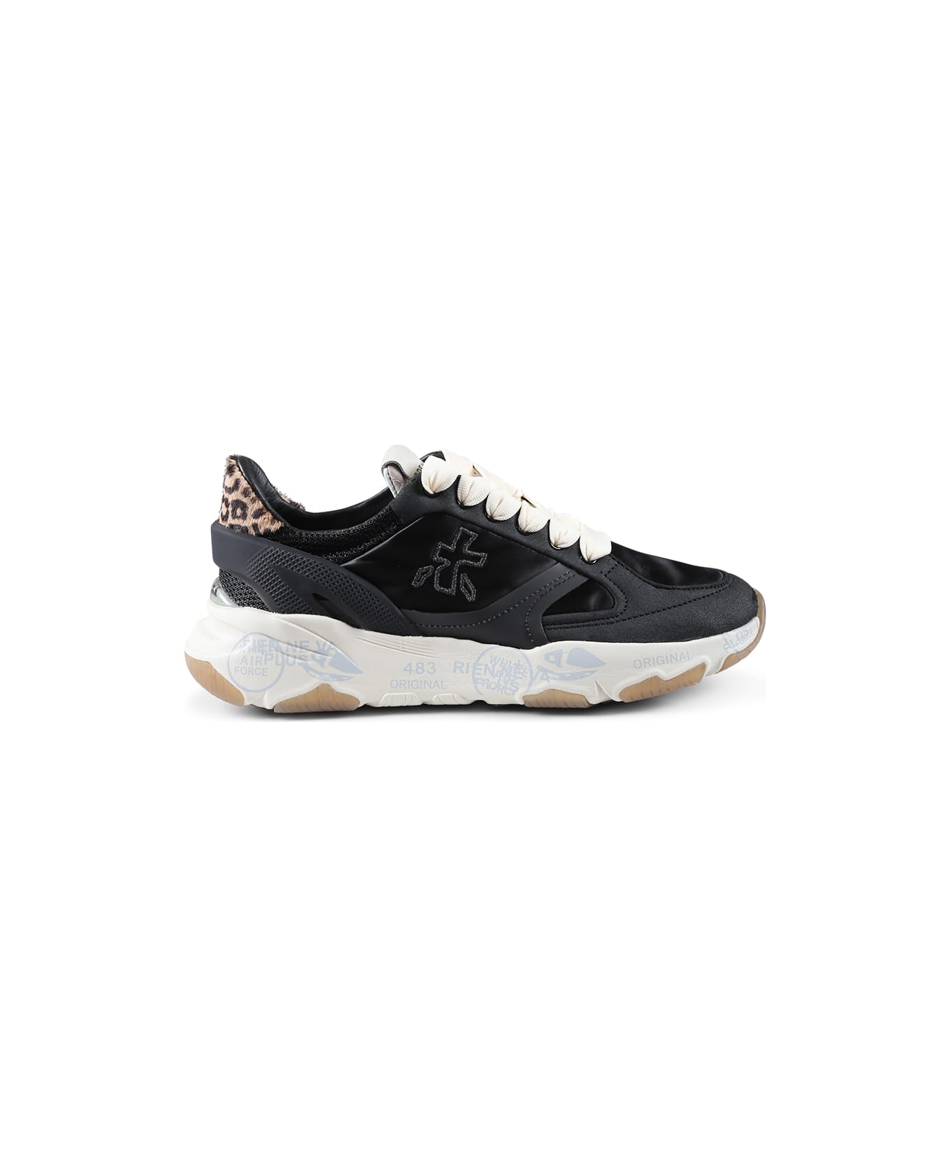 Premiata Buffly 6541 Black Sneakers For Woman - Black