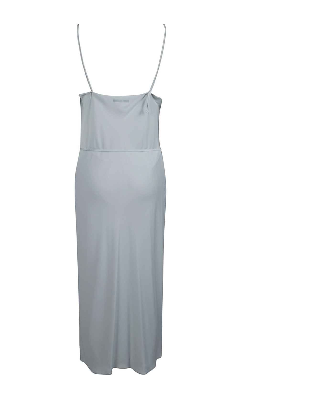 Calvin Klein Recycled Cdc Midi Slip Dress - Pmz Morning Frost
