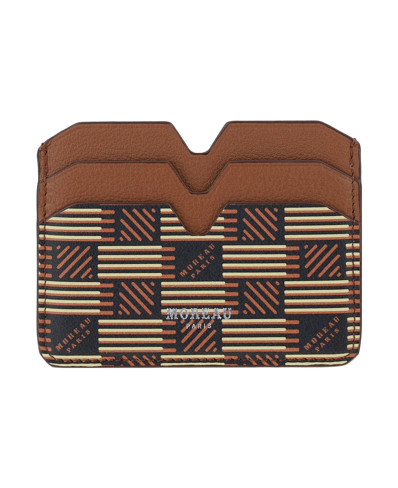 Moreau Paris Credit Card Holder - Classique  / Saddle