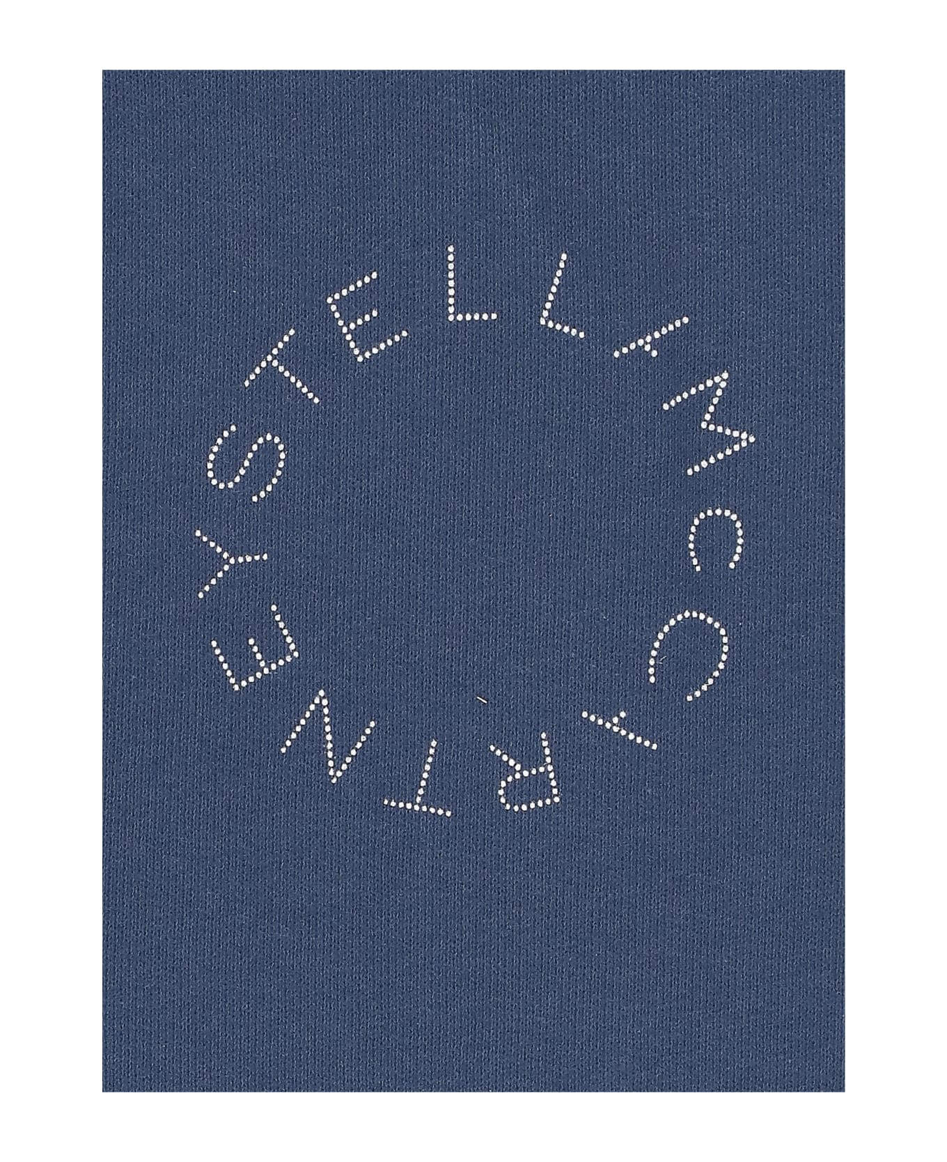 Stella McCartney Hoodie With Logo - Blue ニットウェア＆スウェットシャツ