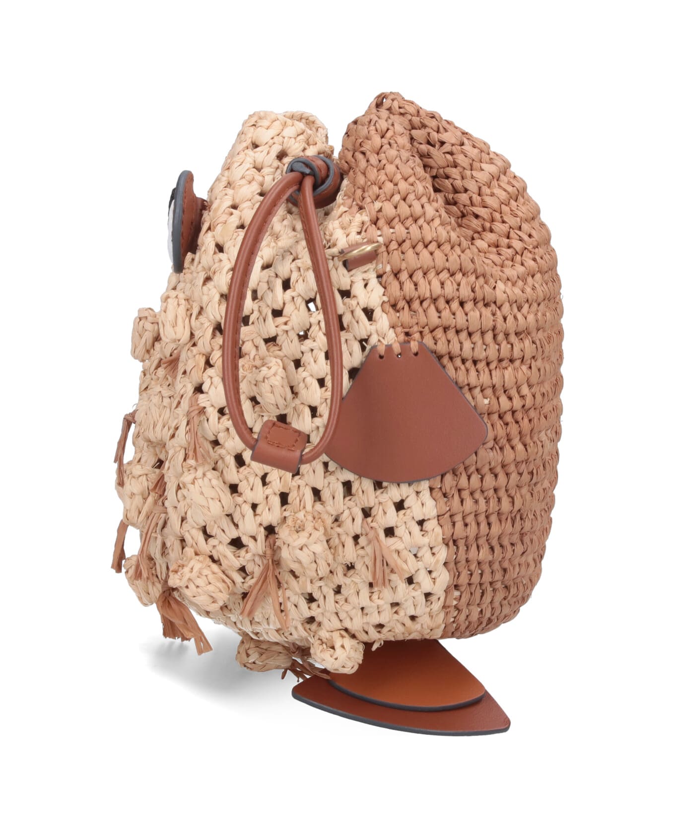 Anya Hindmarch Mini Crossbody Bag "eyes" - Beige
