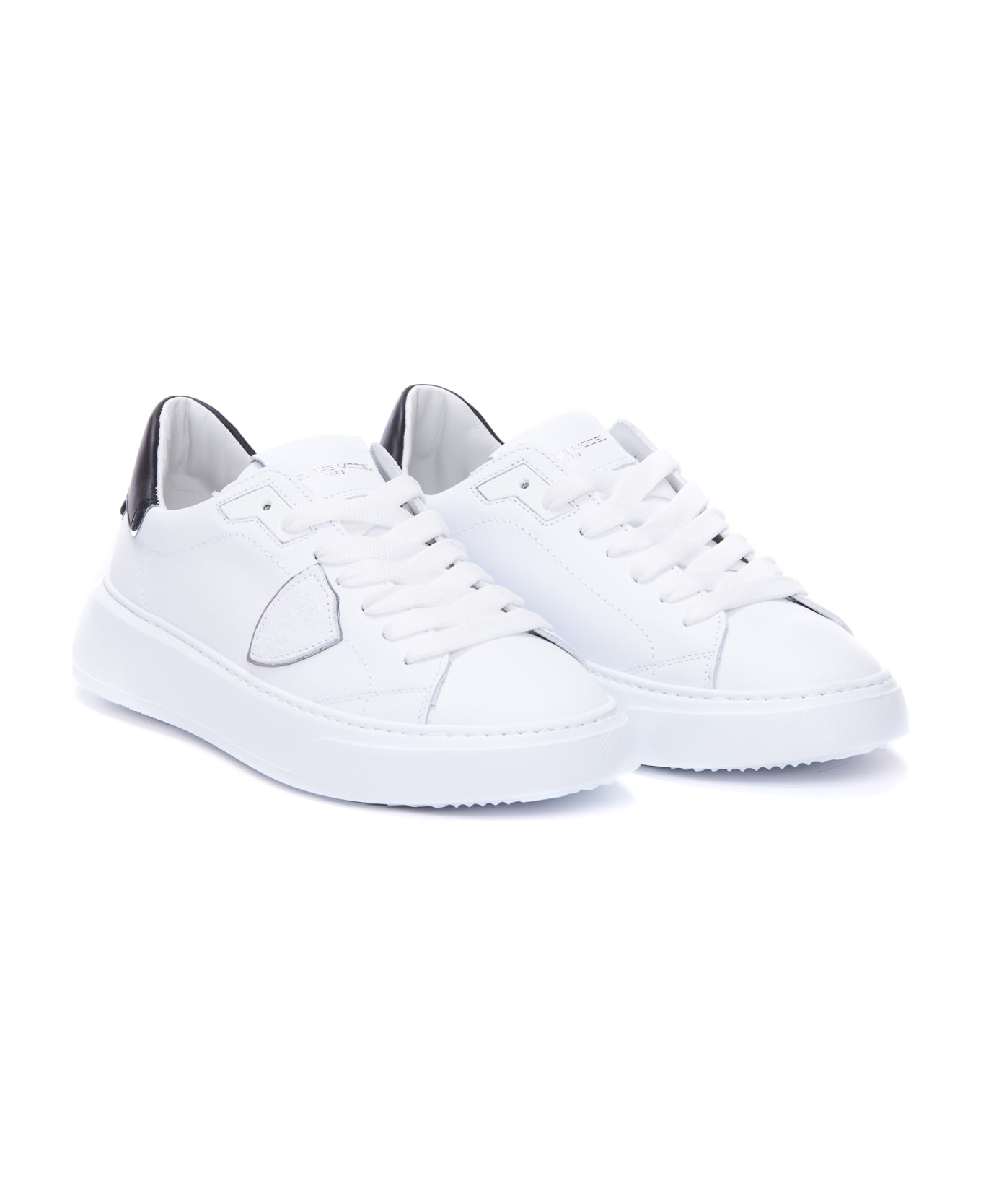 Philippe Model Temple Low Sneakers - White
