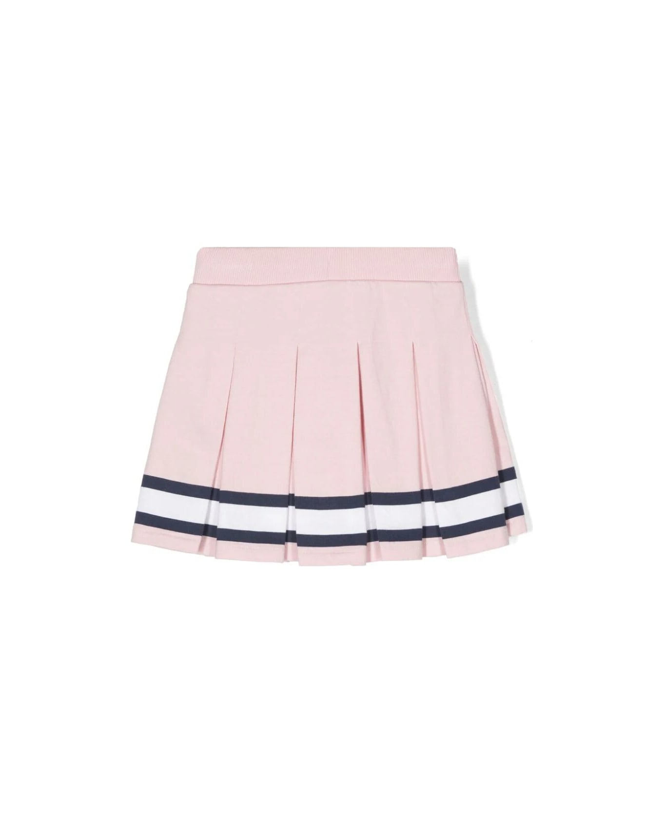 Polo Ralph Lauren Pleatskirt Skirt Full - Hint Of Pink Multi