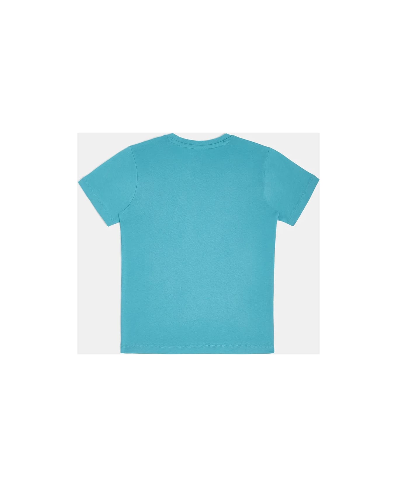 Sundek T-shirt With Application - Blue
