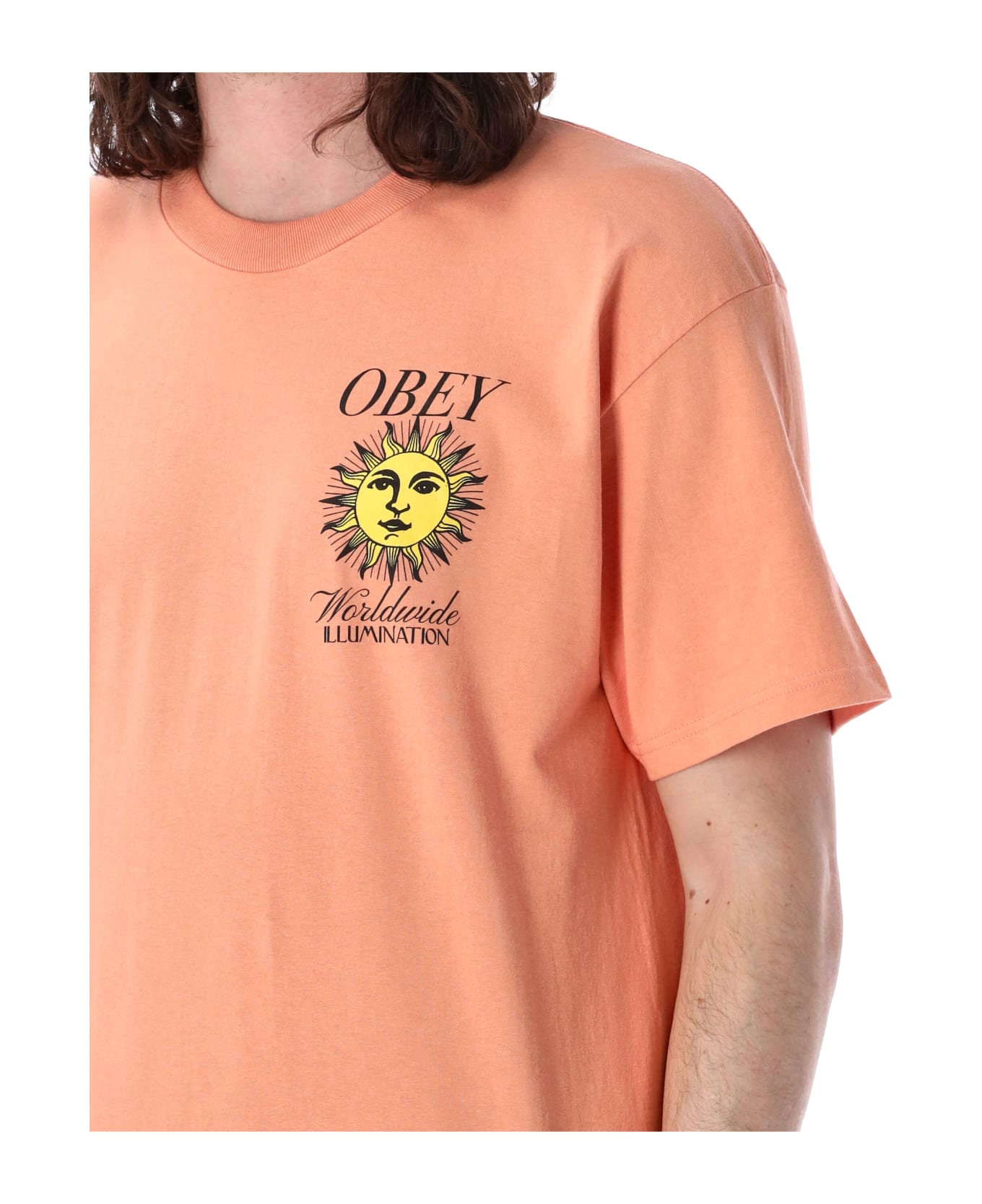 Obey Illumination Classic T-shirt - CITRUS シャツ
