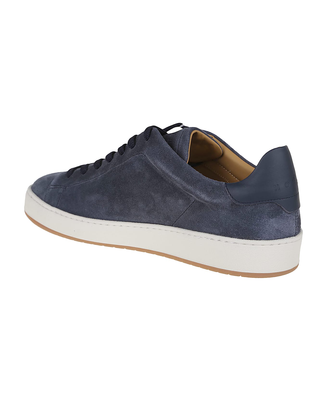 Hogan H672 Allacciato H Fori Sneakers - Blu Tuareg