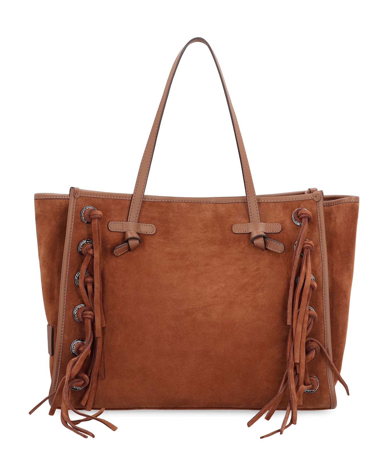 Gianni Chiarini Marcella Tote Bag - Saddle Brown