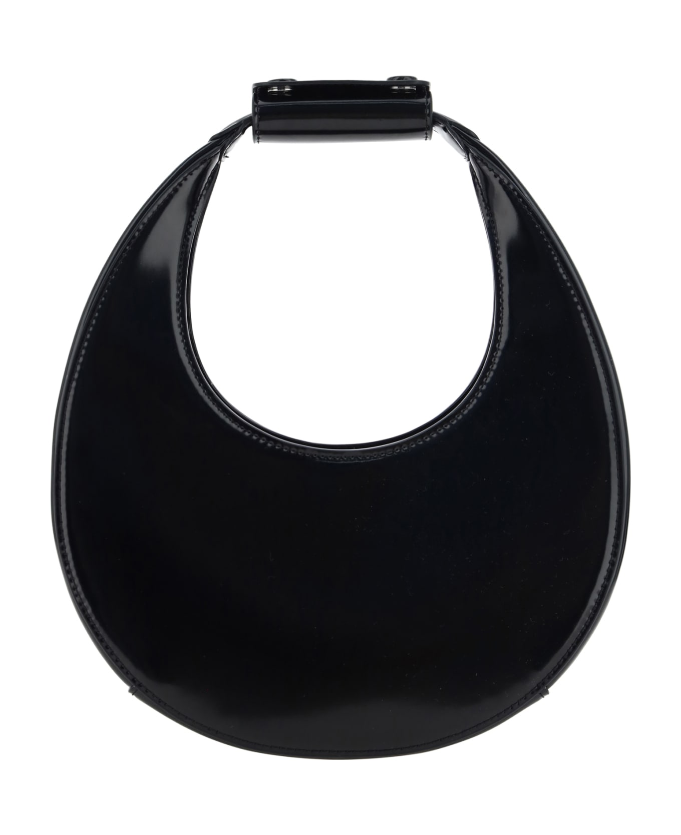 STAUD Mini Moon Bag - BLACK