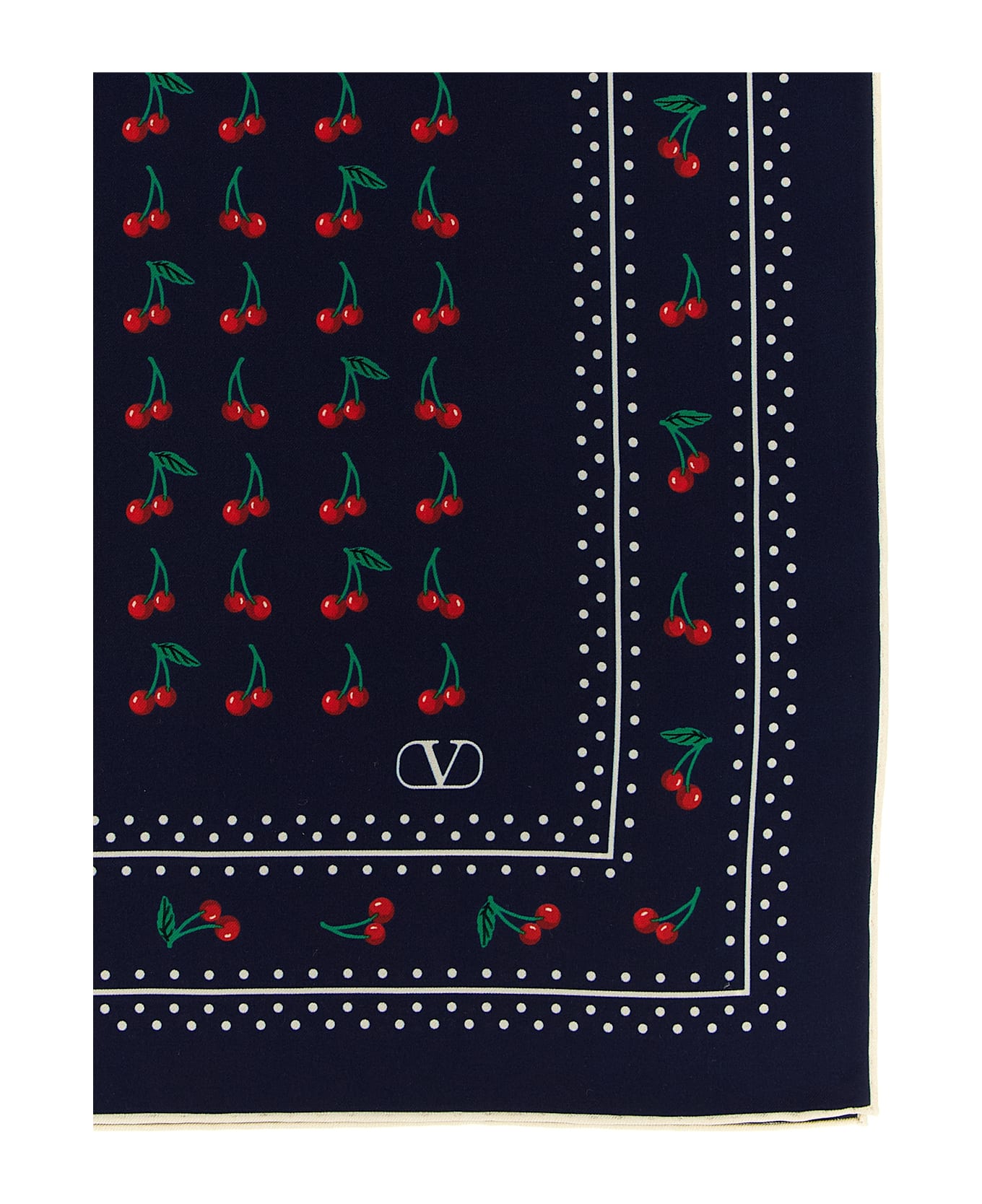 Valentino Garavani 
cherryfic
 Scarf - Blue