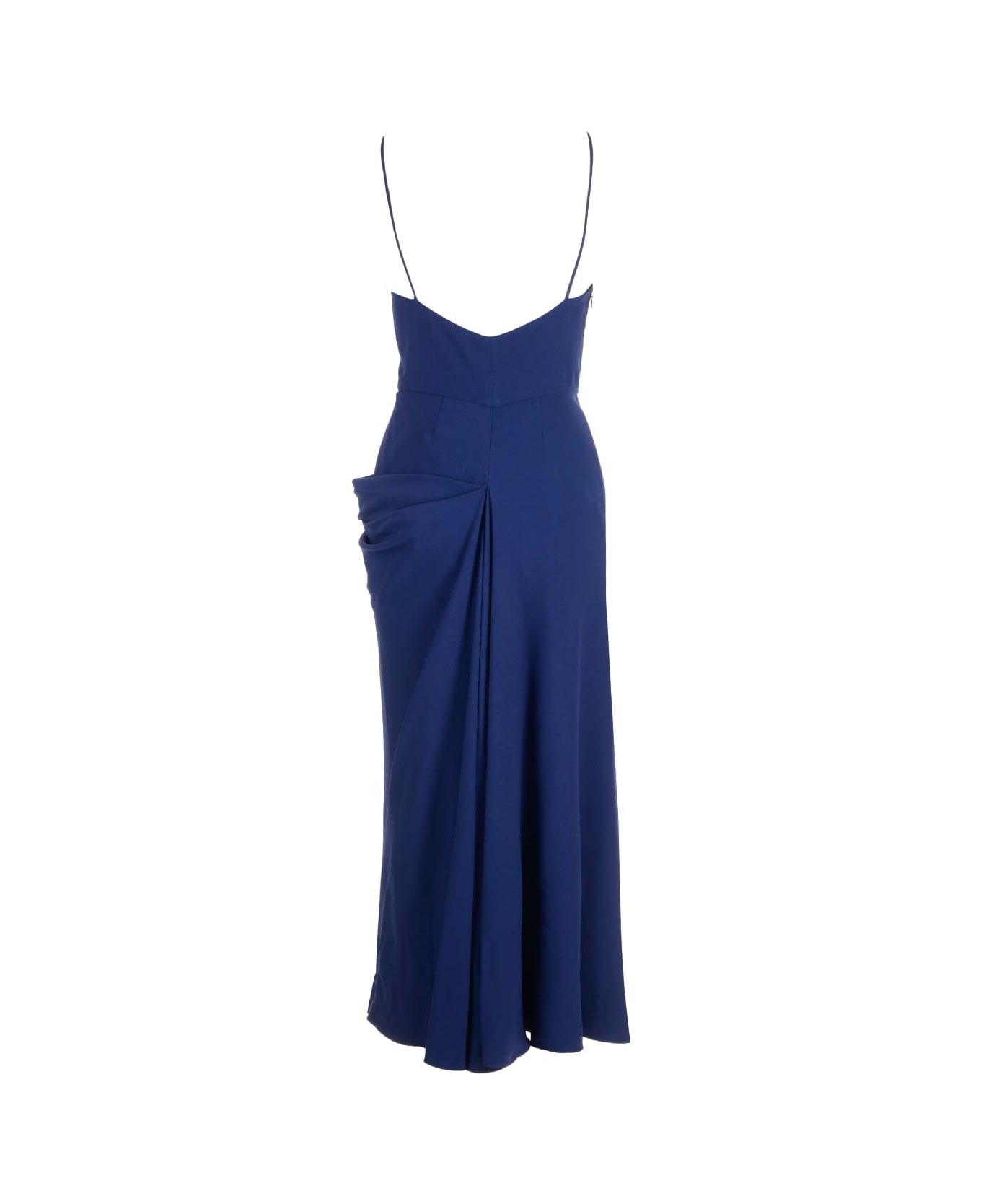 Alexander McQueen Sleeveless Long-length Dress - Blue