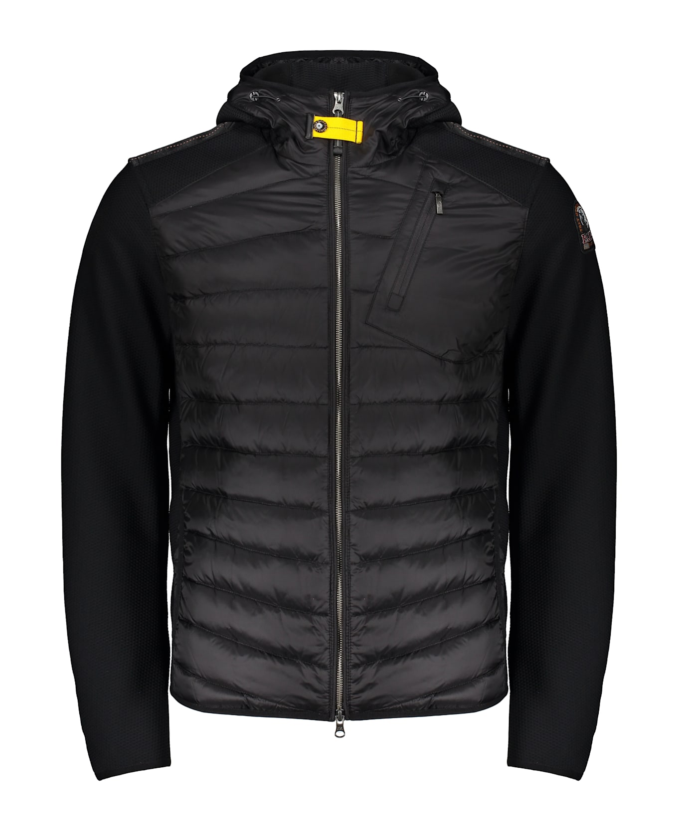 Parajumpers Lightweight Quilted Jacket With Hood - black