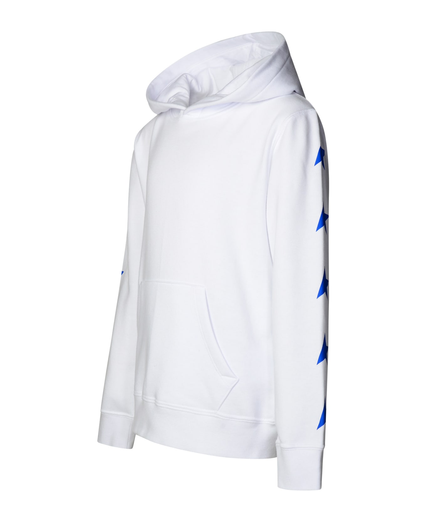 Golden Goose White Cotton Sweatshirt - White ニットウェア＆スウェットシャツ