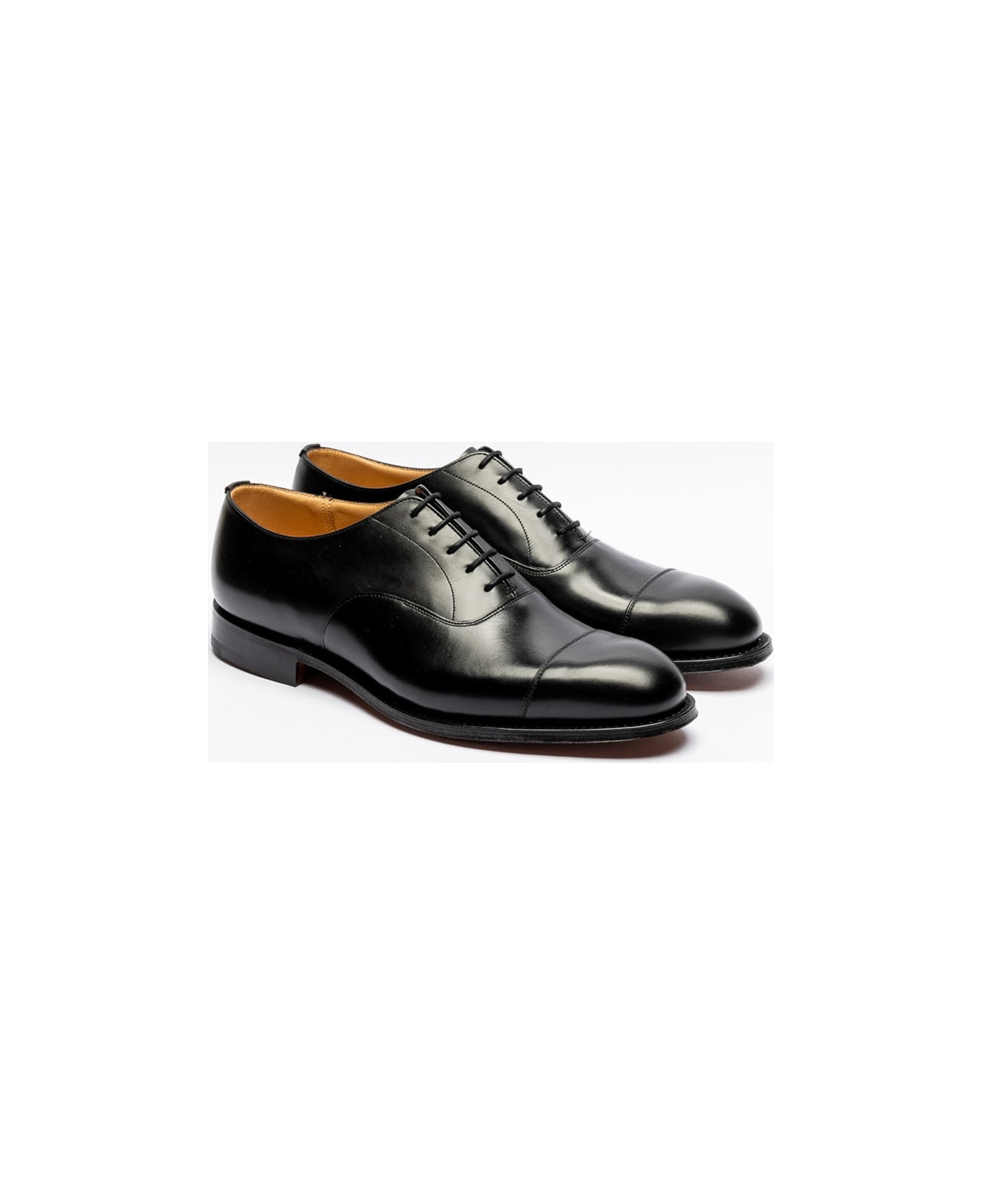 Church's Consul 173 Black Calf Oxford Shoe - Nero