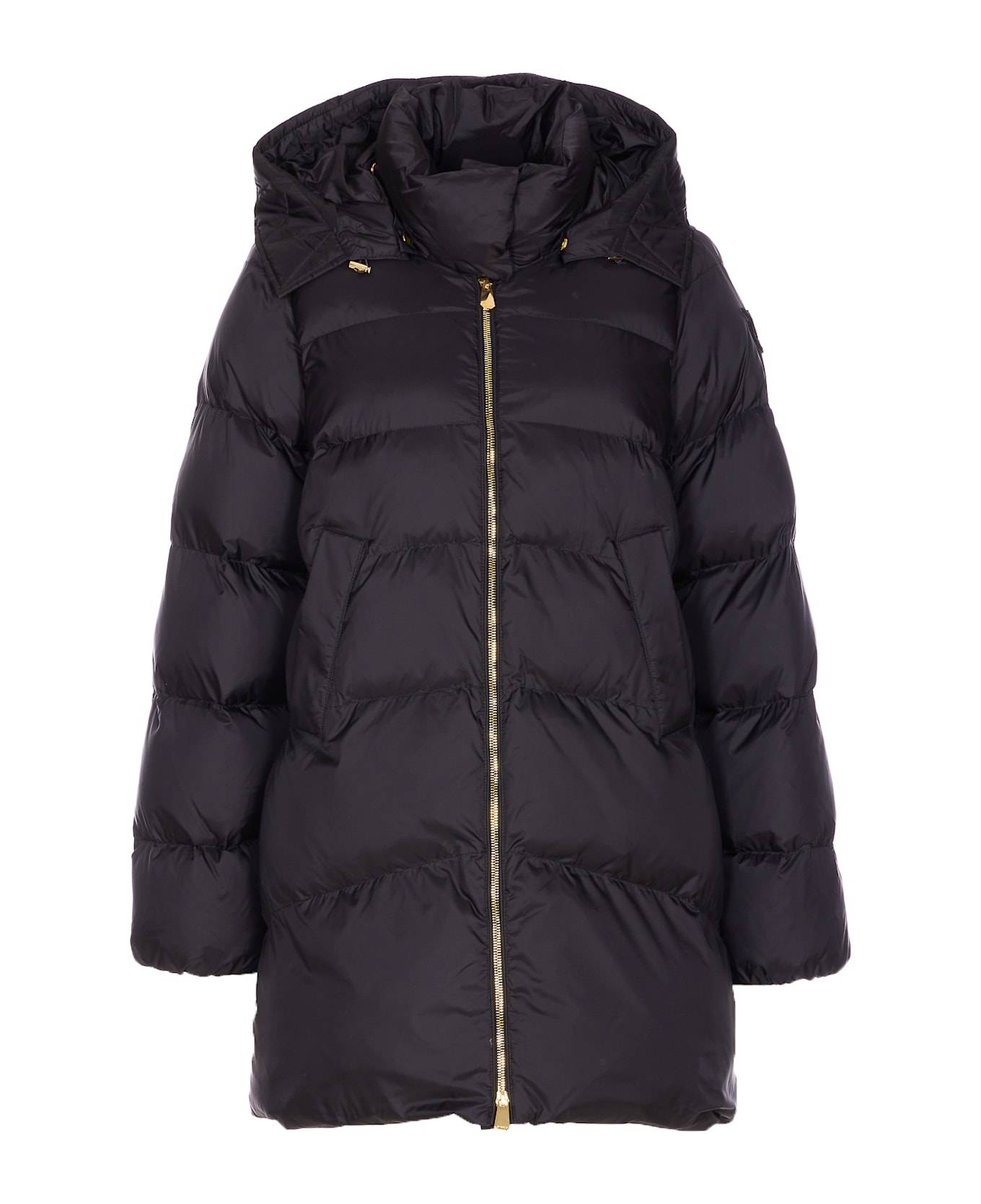 Pinko Calzone Down Jacket - Black ダウンジャケット
