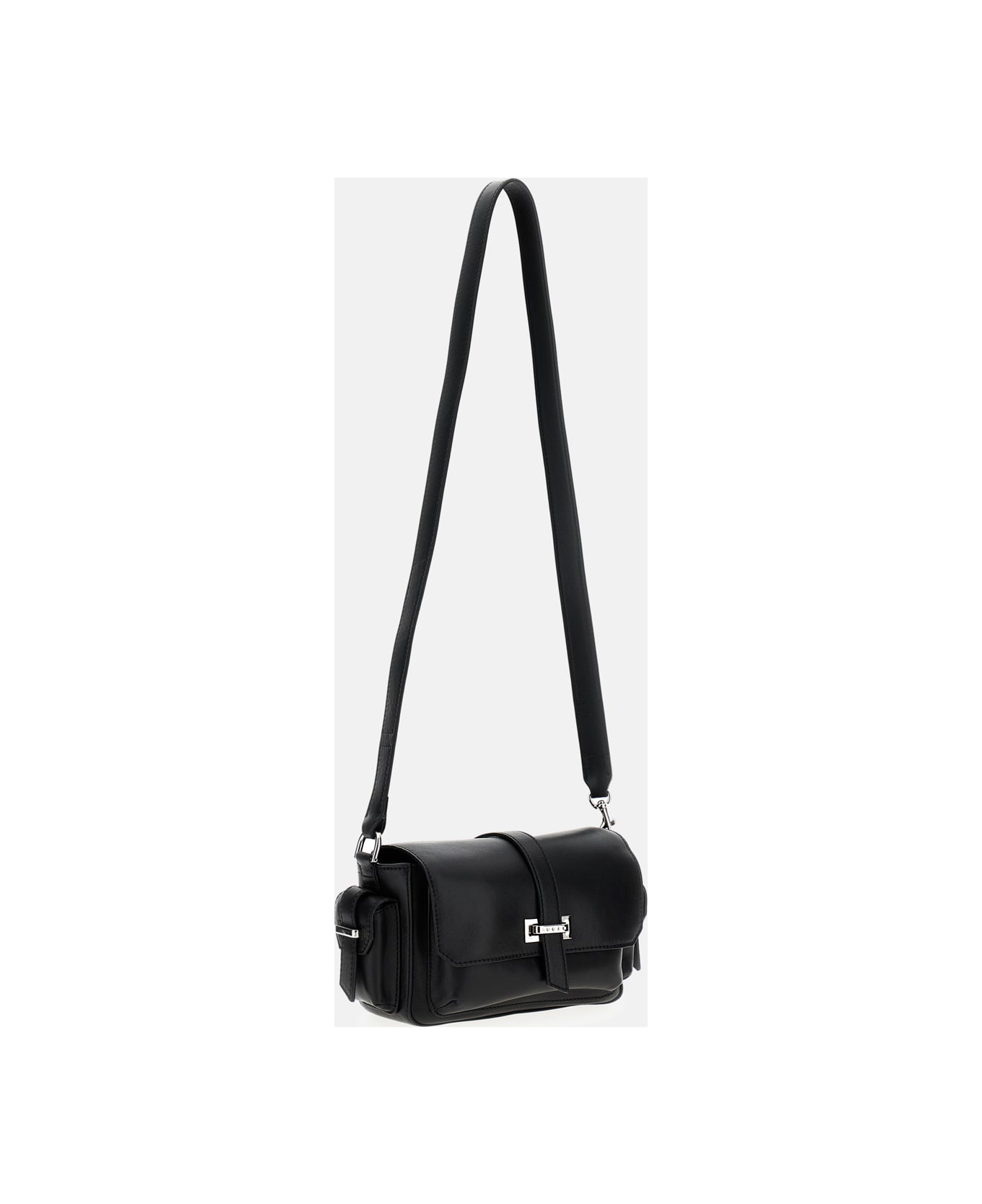 Hogan Small H01r Flap Bag - Black