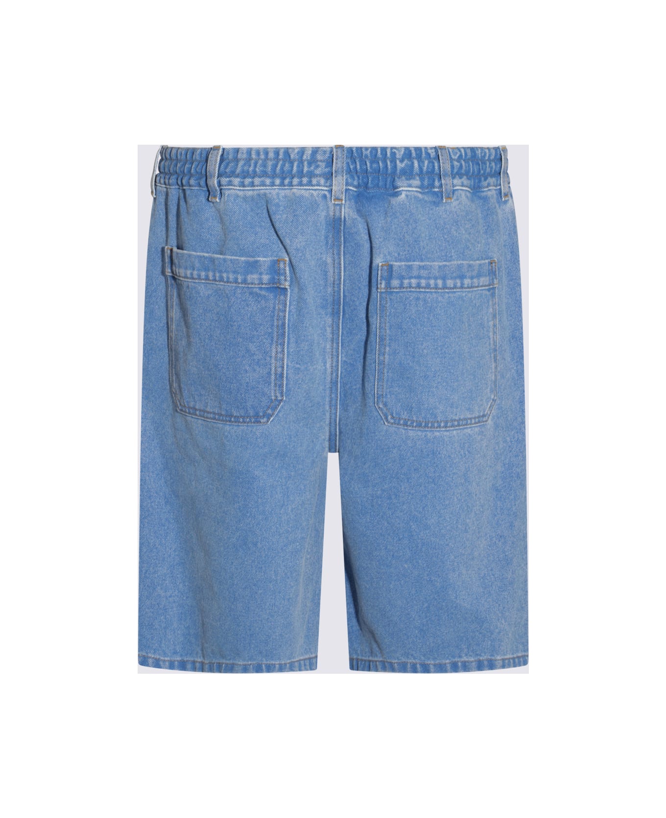 Marni Blue Cotton Shorts - COBALT