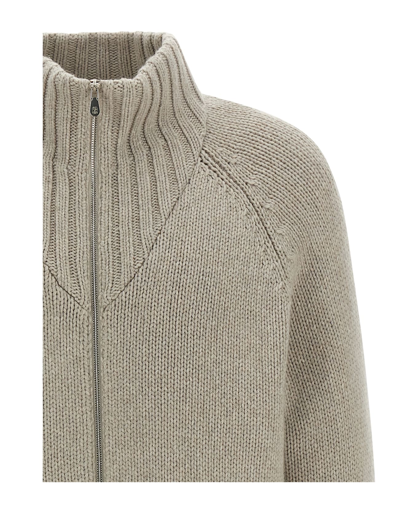 Brunello Cucinelli Padded Cardigan - Multicolor