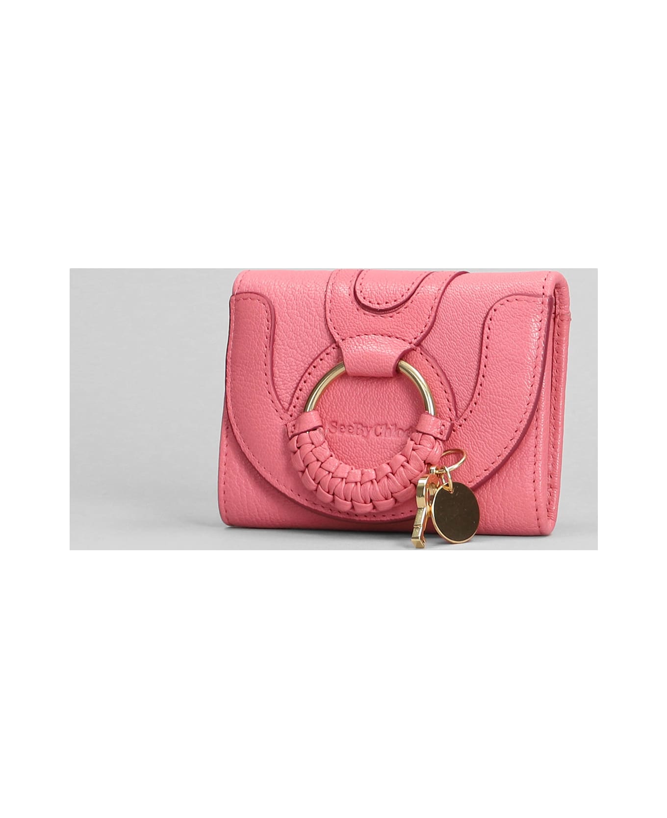 See by Chloé Hana Wallet In Rose-pink Leather - rose-pink