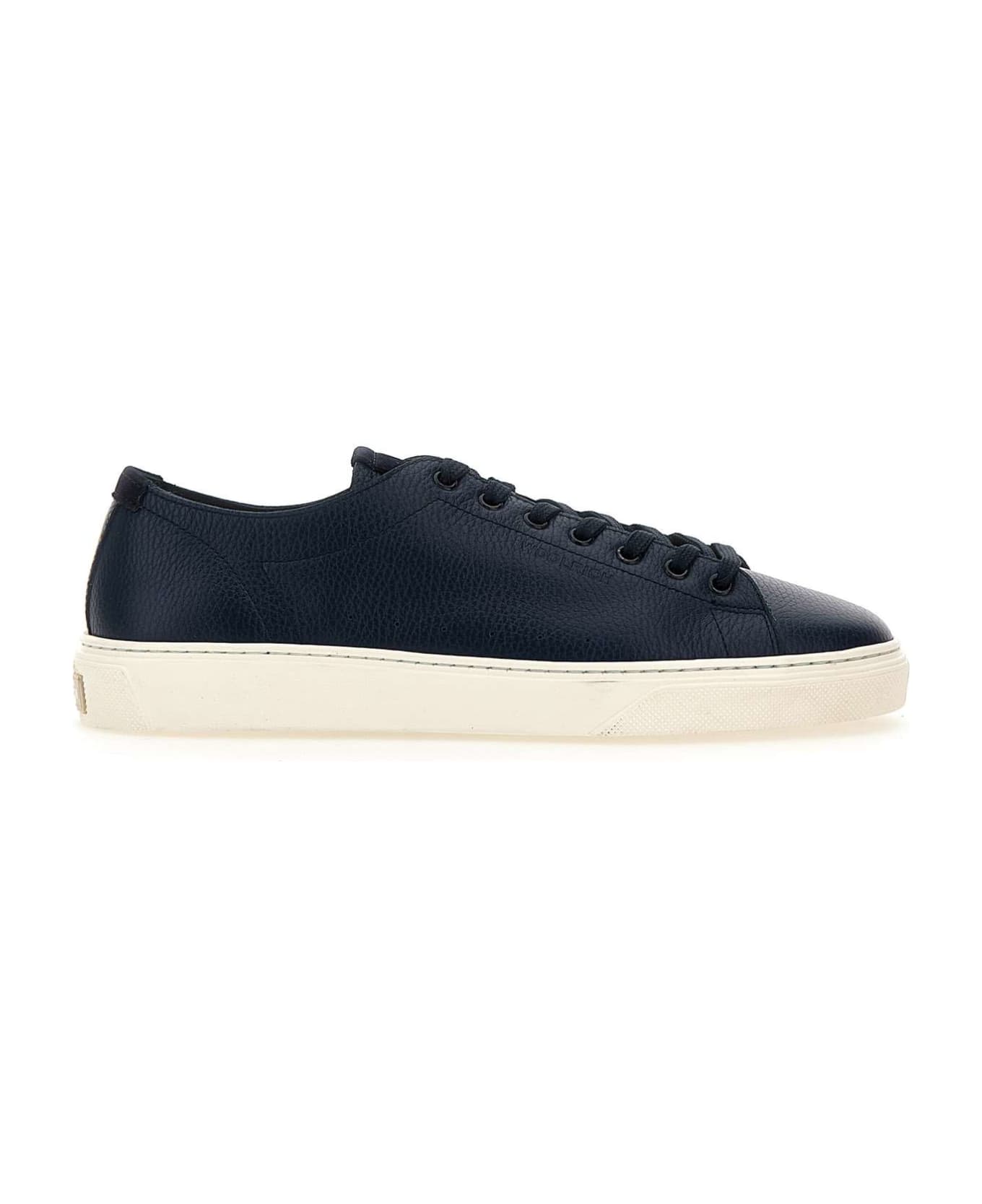 Woolrich "cloudcourt" Leather Sneakers - BLUE