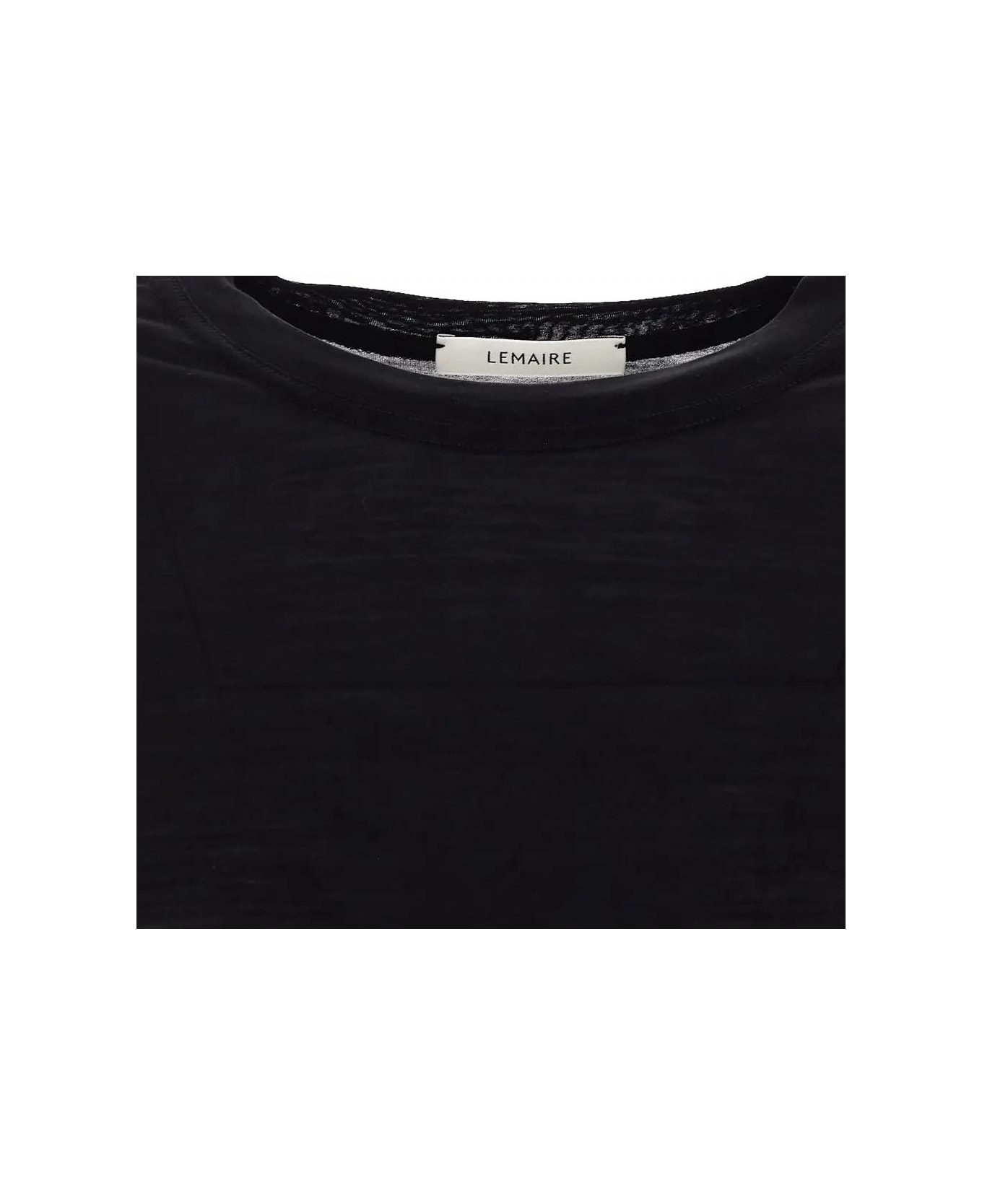 Lemaire Essential T-shirt - BLACK
