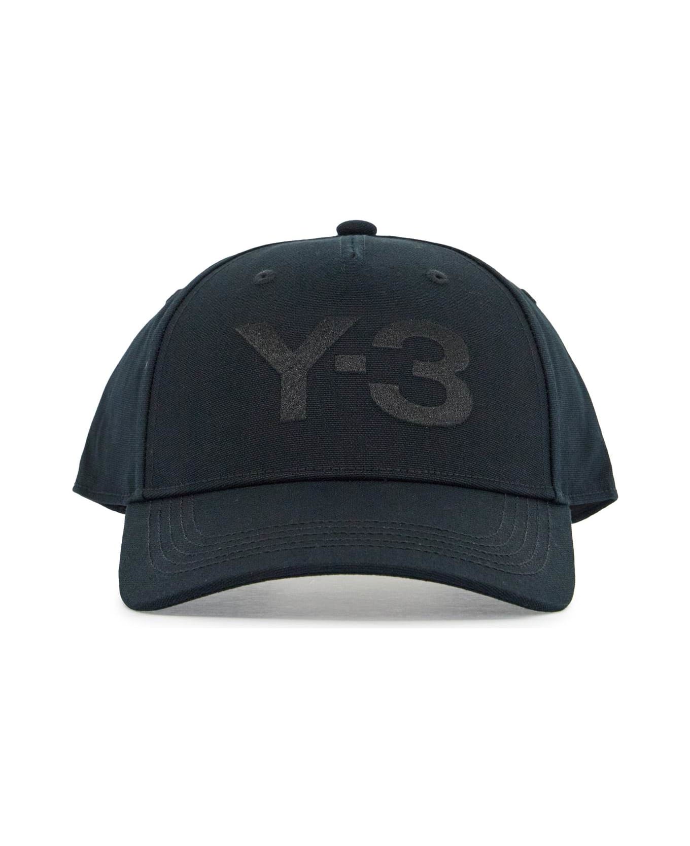 Y-3 Logo Cap - Black