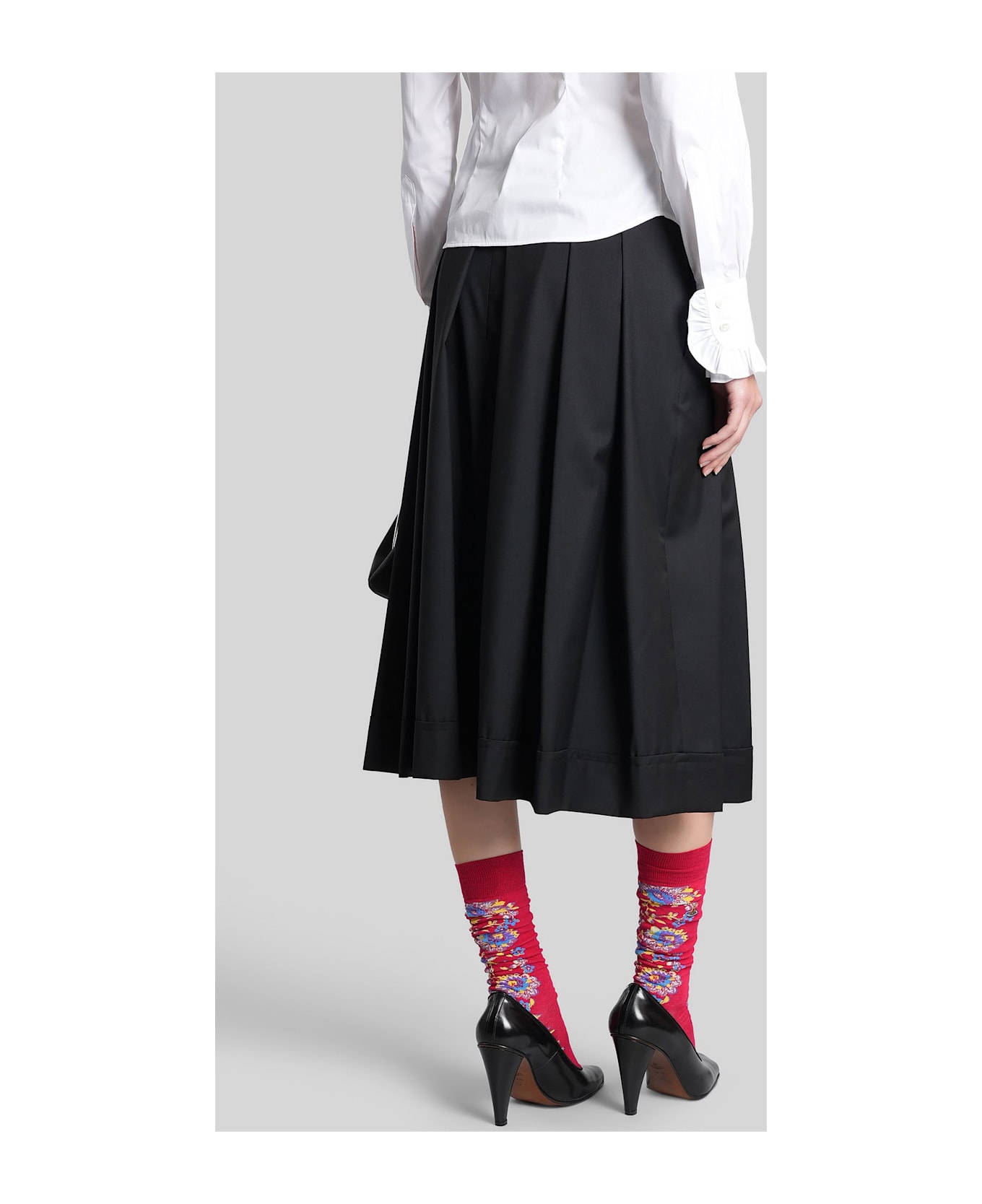 Vivienne Westwood Pants In Black Wool - black