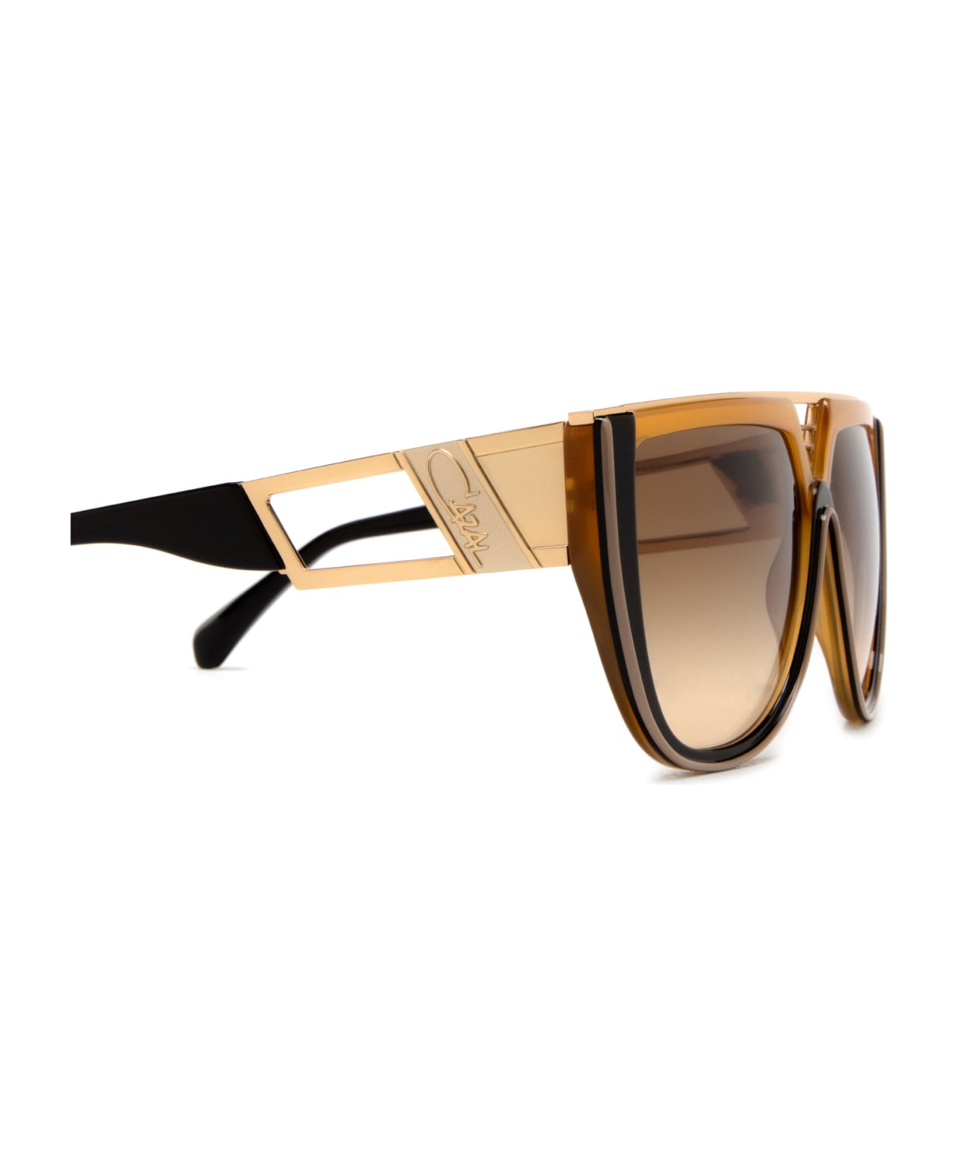 Cazal 8511 Amber - Chocolate Sunglasses - Amber - Chocolate サングラス