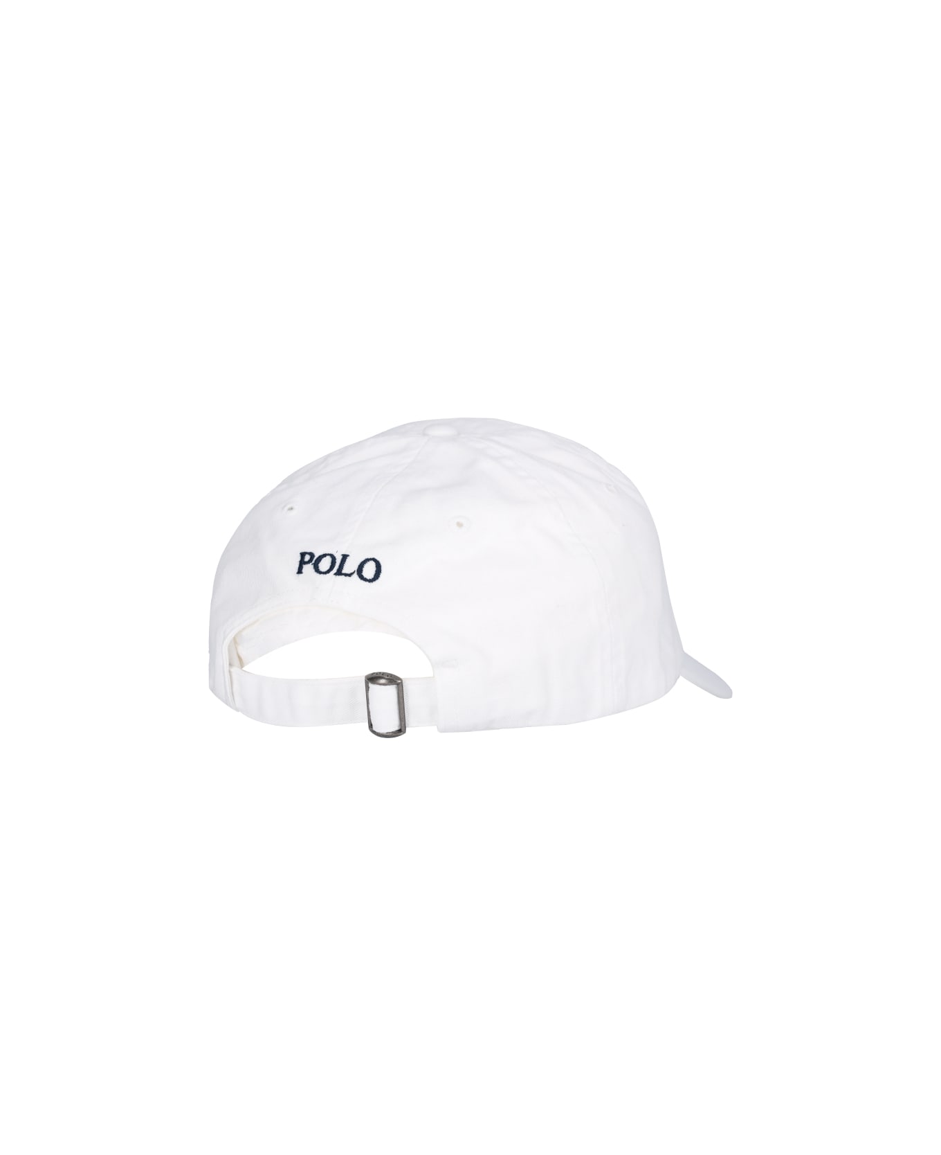 Polo Ralph Lauren Logo Embroidered Baseball Cap - White