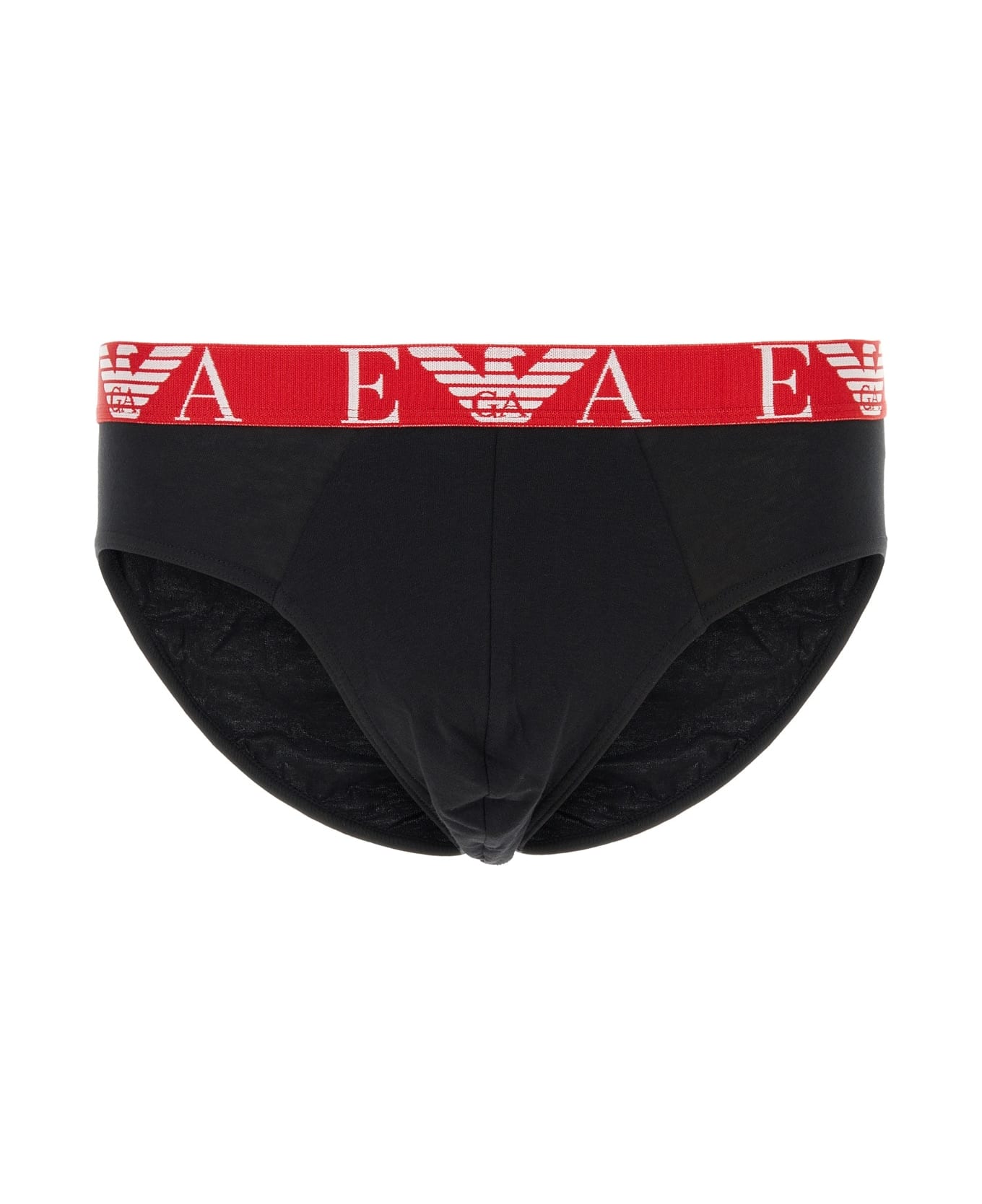 Emporio Armani Underwear 3pack Brief - Black