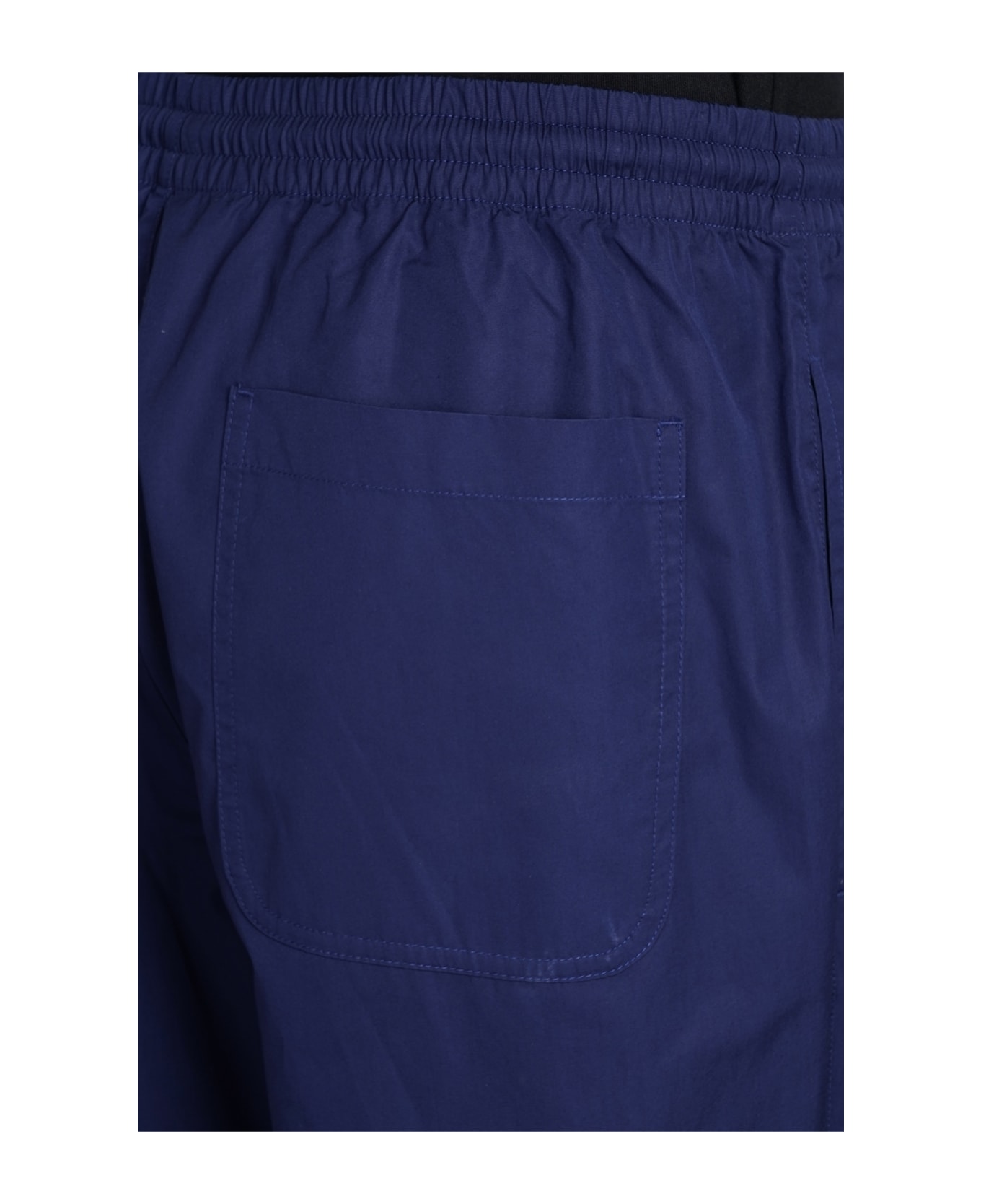 Aspesi Pantalone Ventura Pants In Blue Cotton - blue